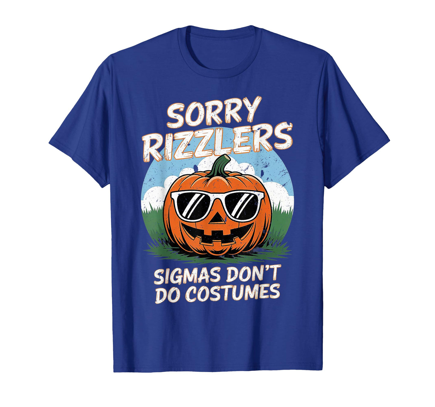 Skibidi Toilet Sigmas Don't Do Costumes Funny Halloween T-Shirt