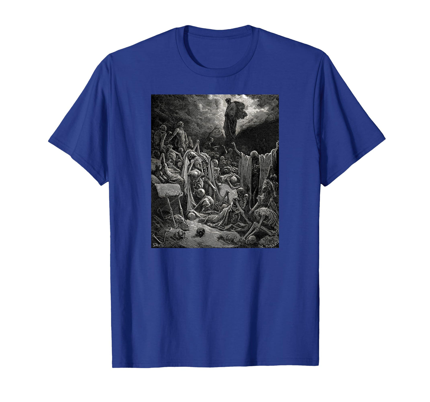 The Vision of the Valley of Dry Bones Gustave Dore T-Shirt