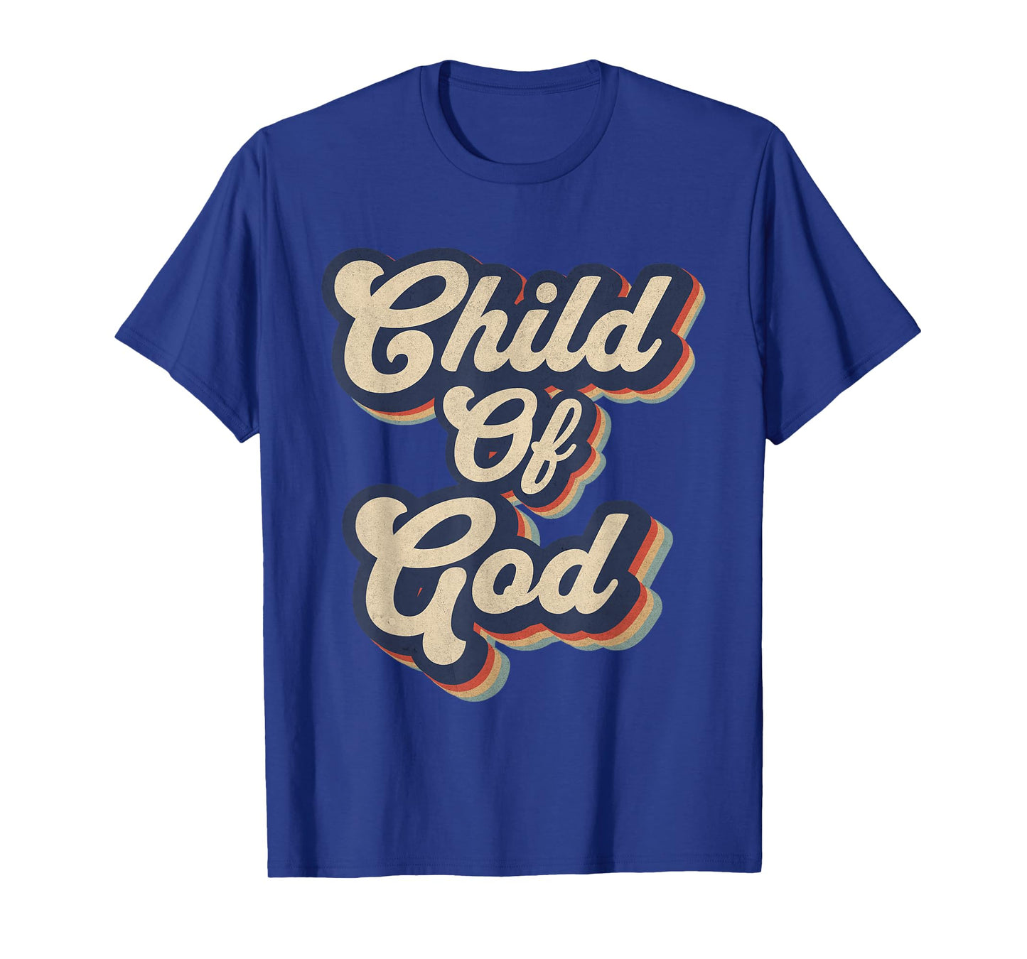 Child Of God Retro Religious Christian Design T-Shirt