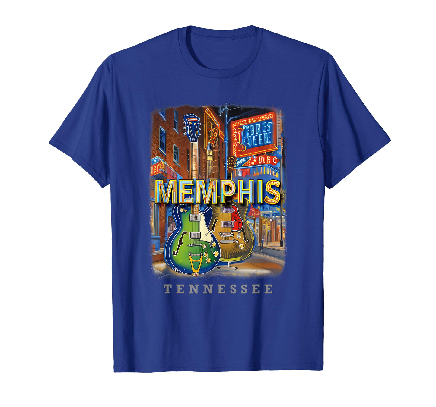 Memphis Tennessee TN Musical Legacy SD766 T-Shirt