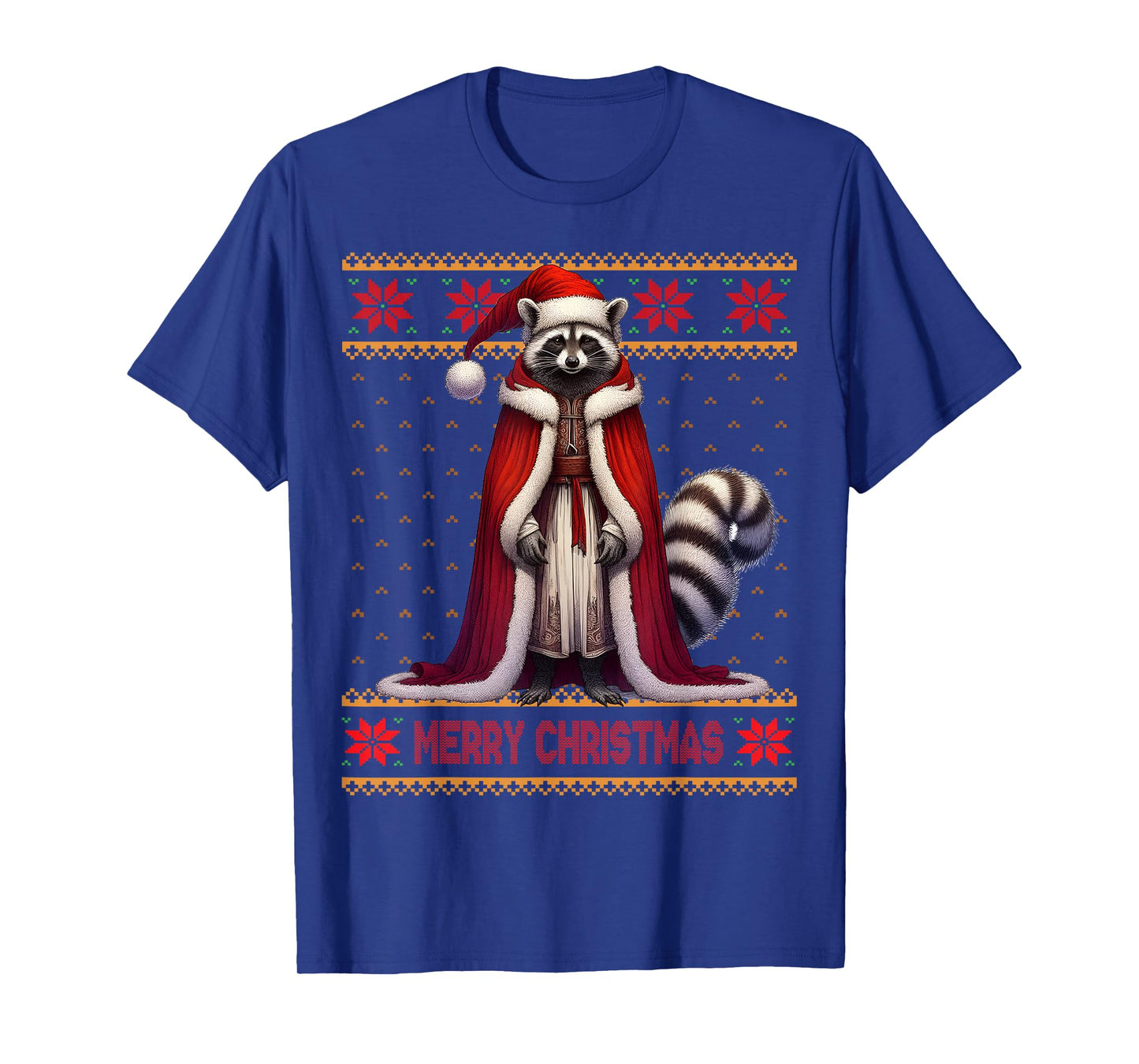 Merry Christmas X-Mas Ugly Raccoon Lover Raccoon Whisperer T-Shirt
