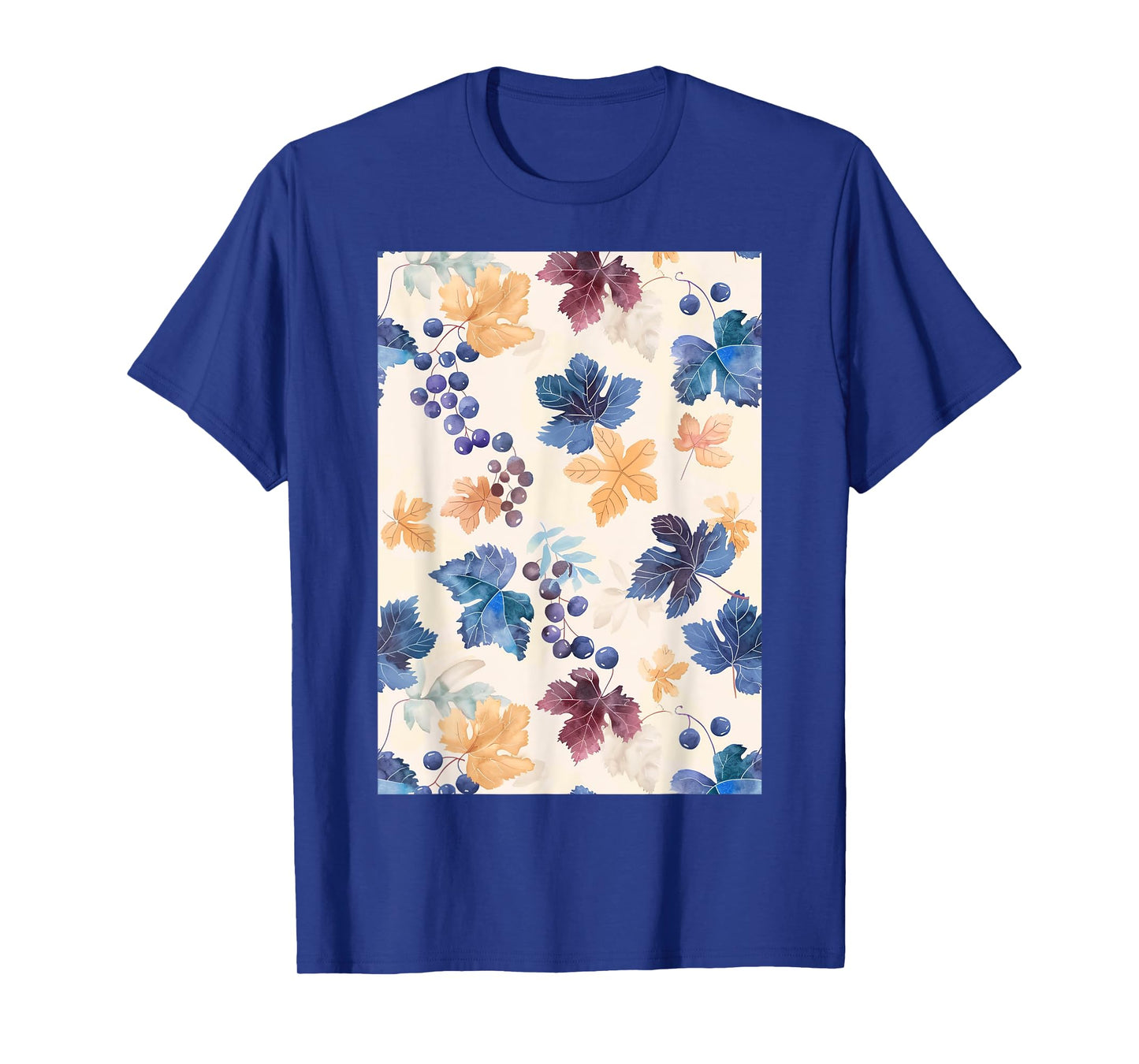 Vintage Pattern Art Grape T-Shirt