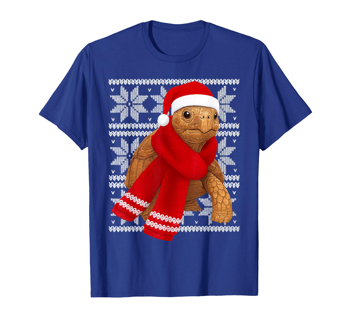 Tortoise Ugly Christmas Holiday Reptile Lover T-Shirt