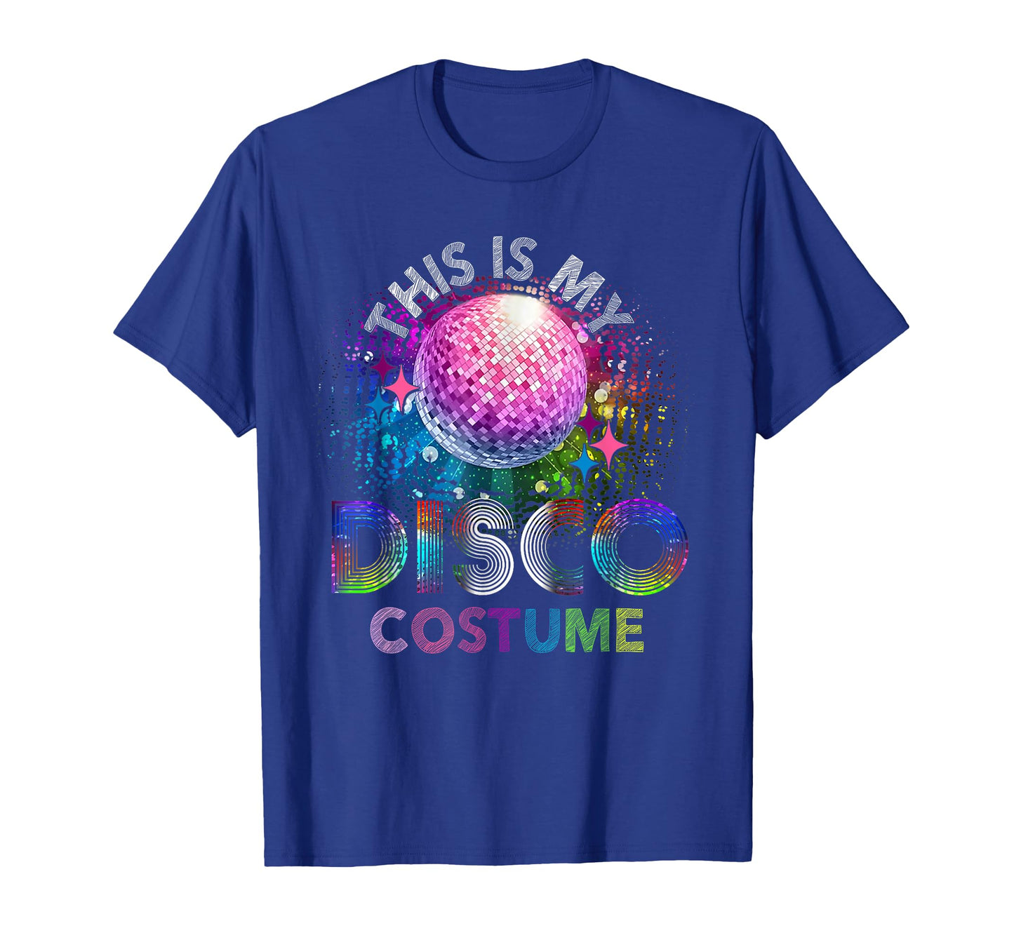 This Is My Disco Costume 70s 80s Party Outfit T-Shirt