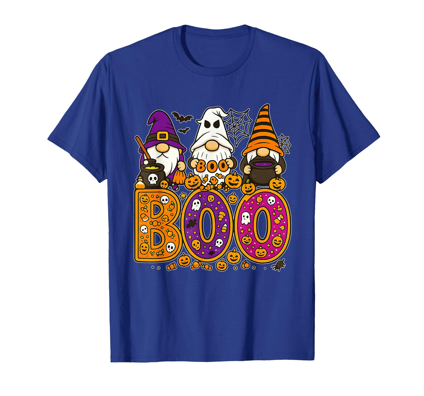 Halloween Boo Gnomes Cute Ghost Witch Pumpkins Fun Costume T-Shirt