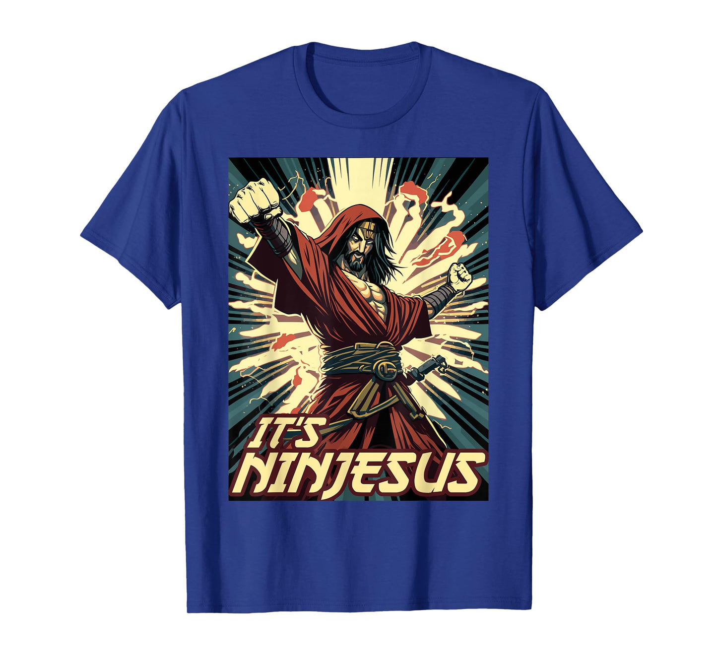 Ninjesus Jesus Ninja Christian T-Shirt