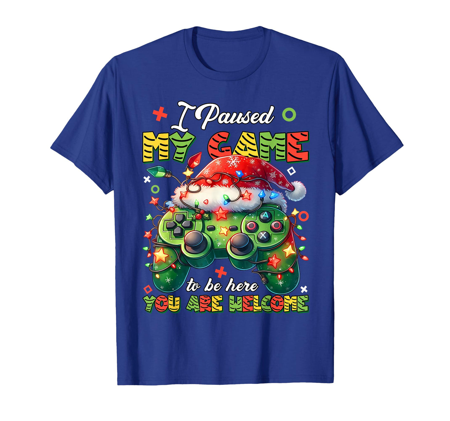 Cute Ghost Christmas Santa Spooky Women Men Girl Boy T-Shirt