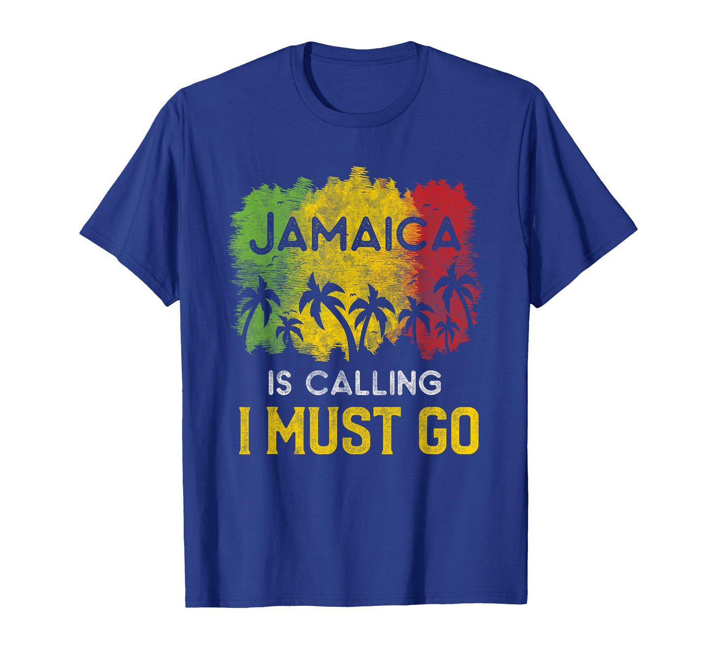Jamaica Is Calling I Must Go Beach Vacation Sunset T-Shirt