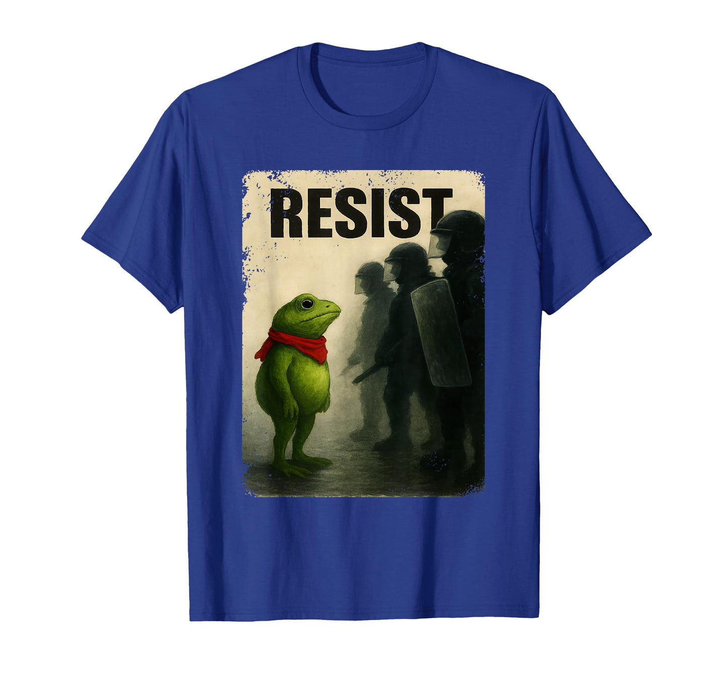 Portland Frog Protest for Men and Women Vintage T-Shirt