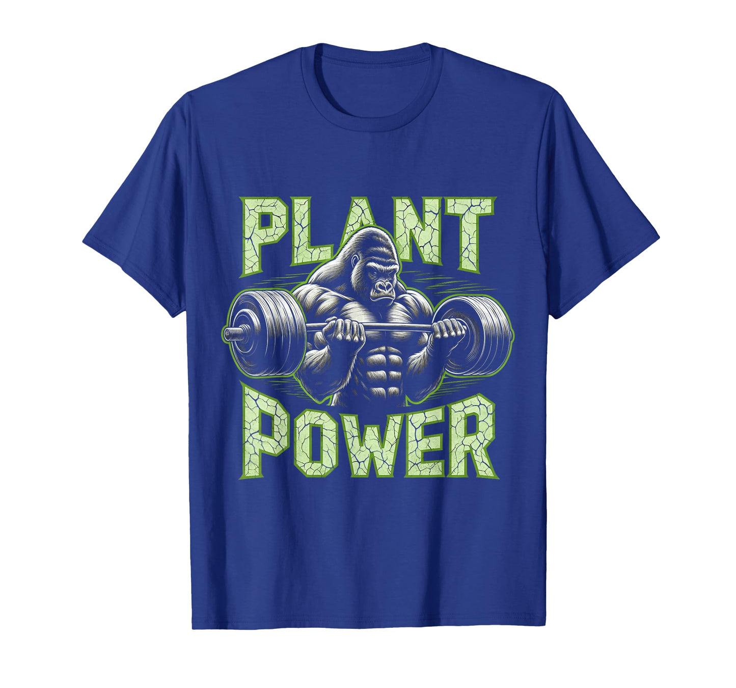 Plant Power Tee - Vegan and Vegetarian Gym Workout Fitness T-Shirt