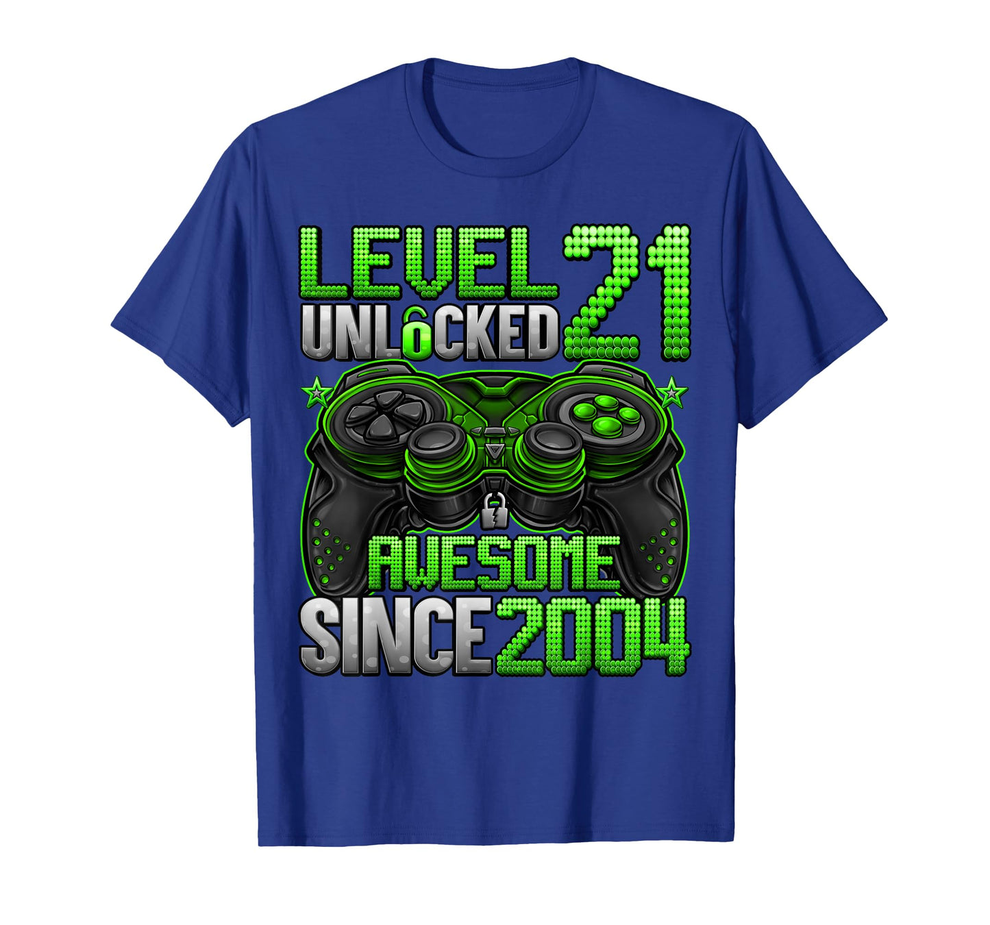 Level 21 Unlocked 21 Year Old Gifts Boys 21st Birthday Boy T-Shirt
