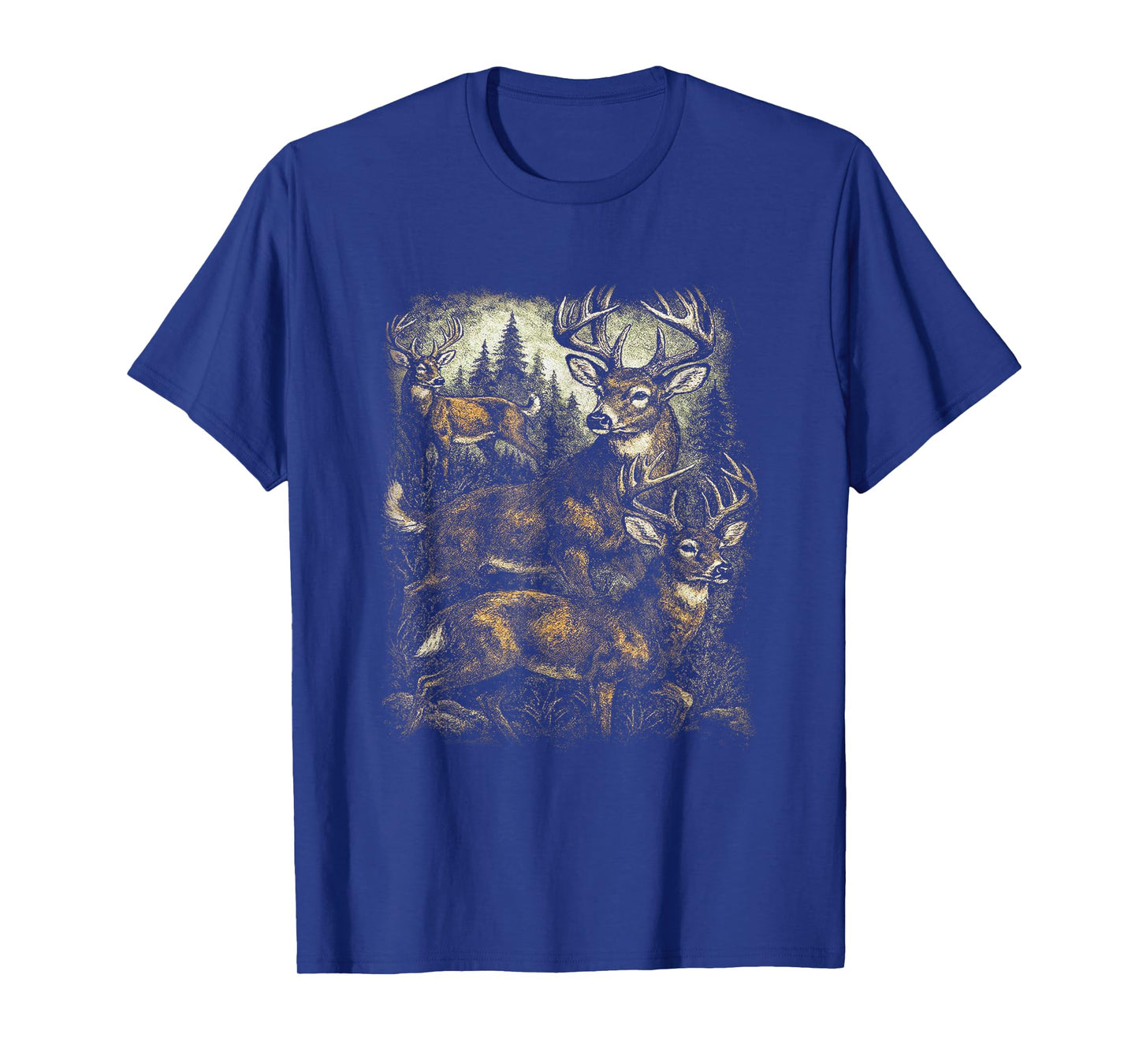 Vintage Deer Graphic Retro 90s Wildlife Aesthetic Outdoorsy T-Shirt