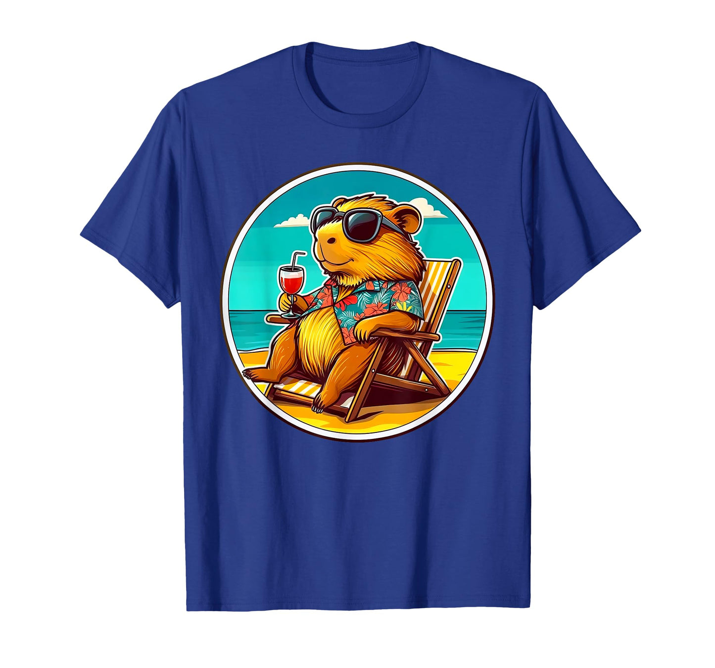 Cool Capybara Funny Capy Lover Men Women Teen Boys Kids T-Shirt