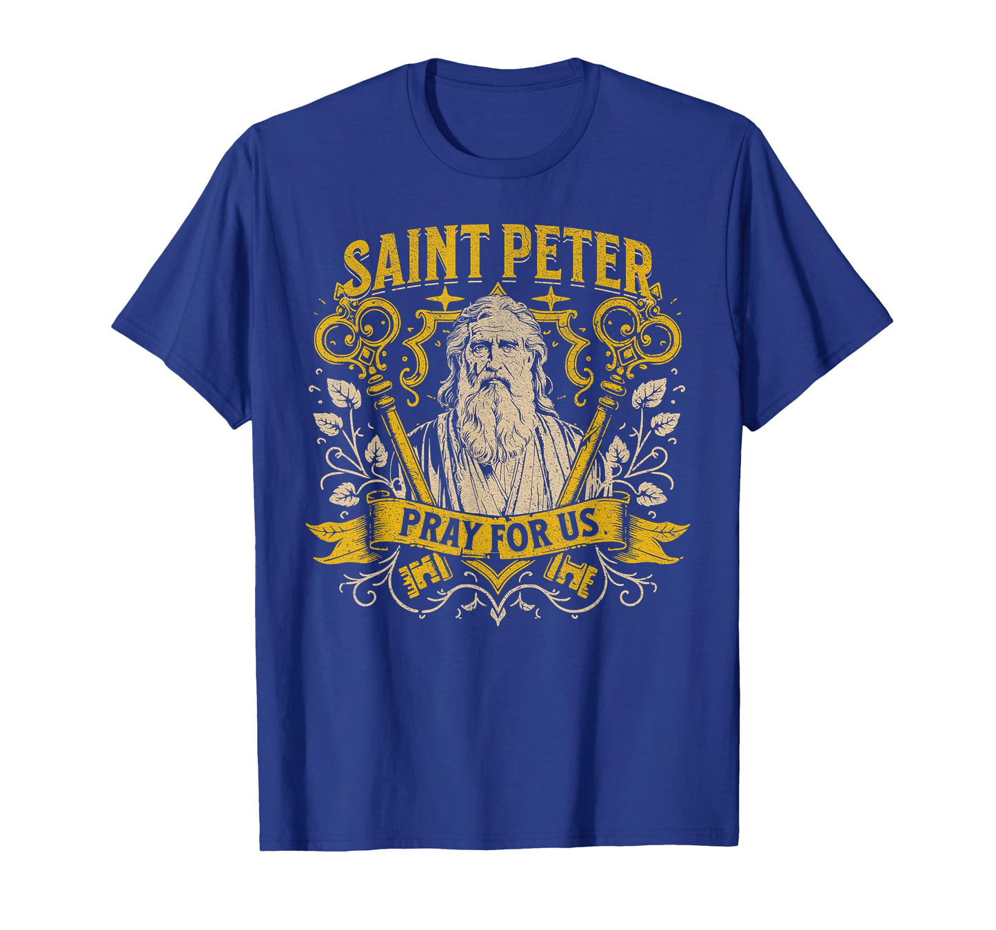 St Peter the Apostle Keys to the Kingdom Catholic Saint T-Shirt