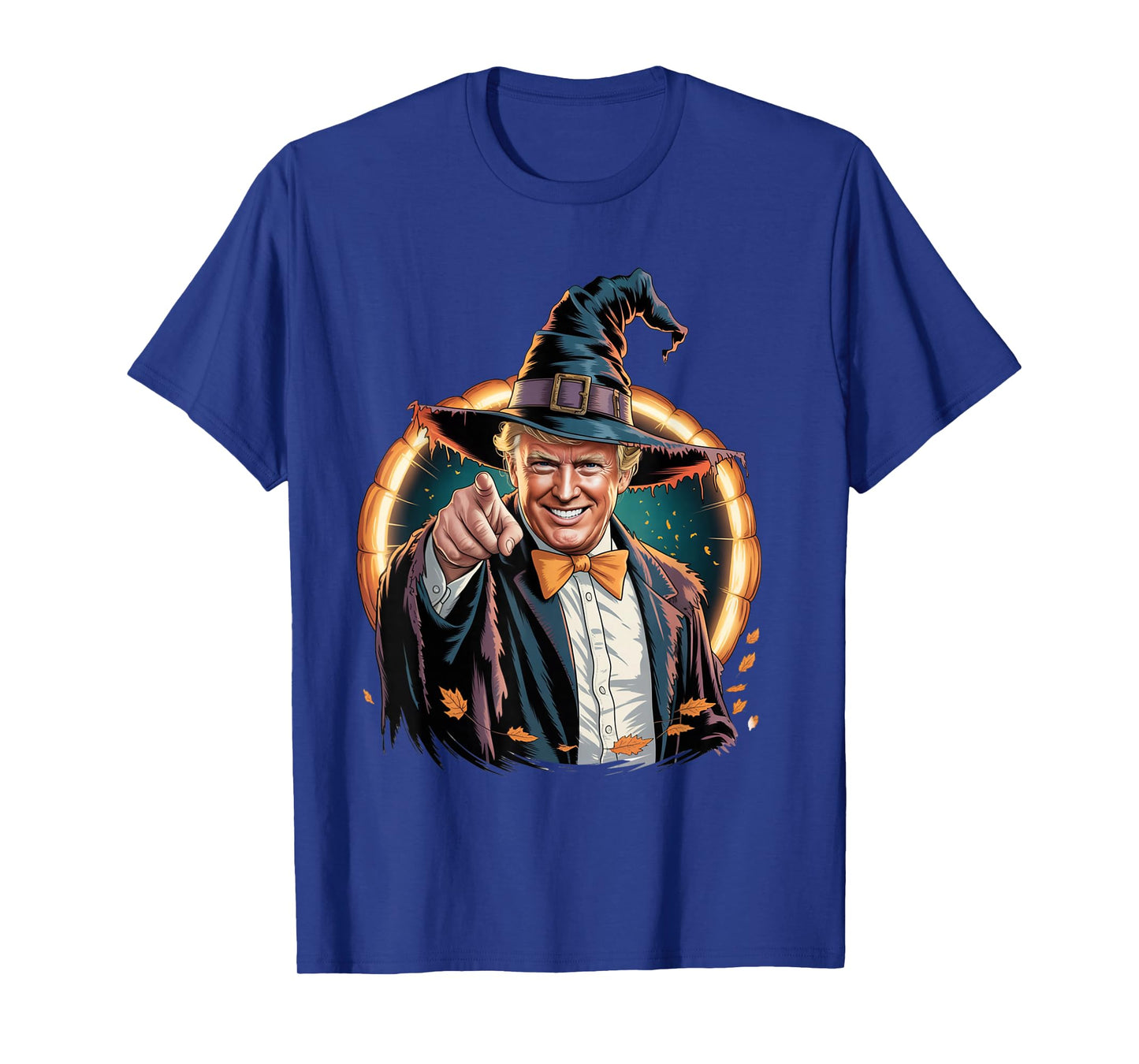 Trump Witch Parody Pointing Halloween Costume T-Shirt