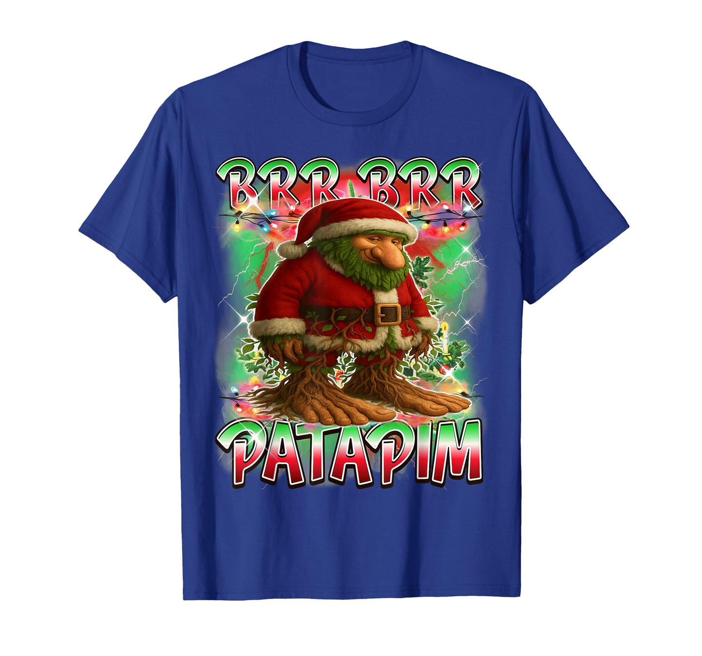 BRR BRR Patapim Santa Claus Italian Brainrot Christmas T-Shirt
