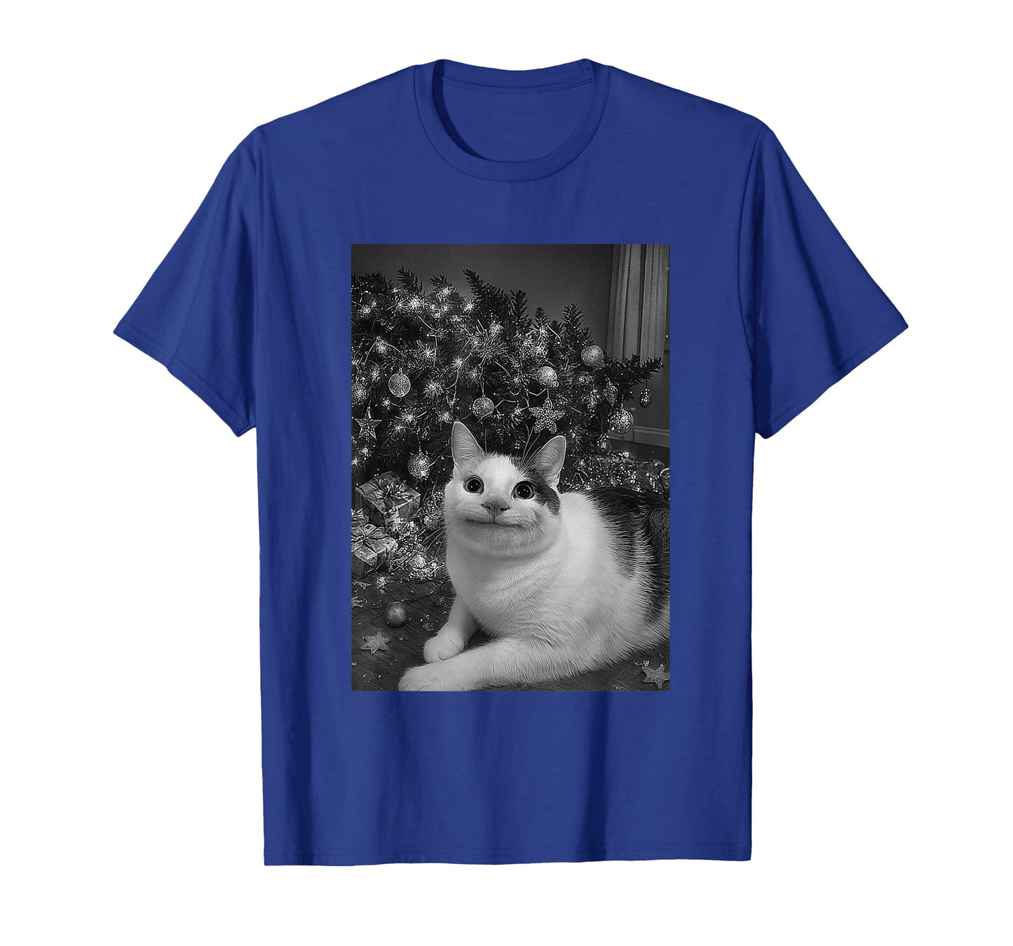 Cat Taking A Selfie Xmas Tree Ornament Christmas Holiday T-Shirt