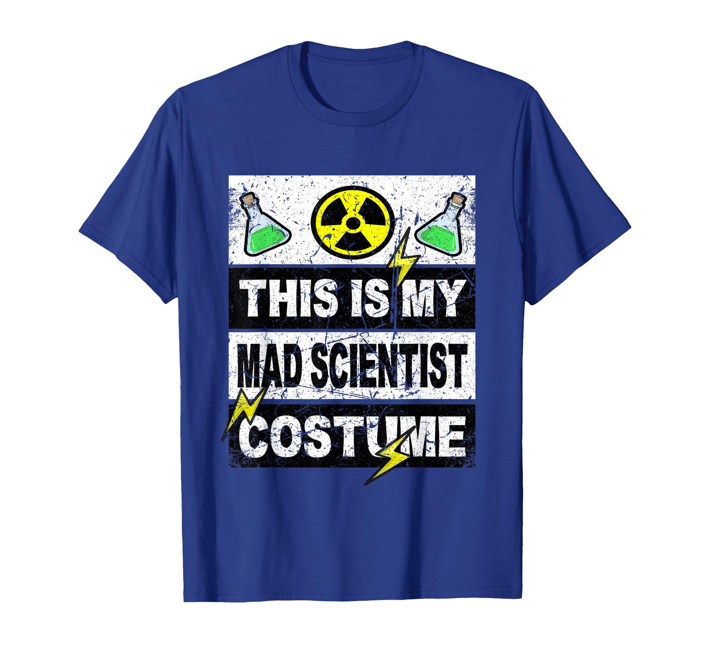 Retro This Is My Mad Scientist Costume Kids Adult Youth T-Shirt