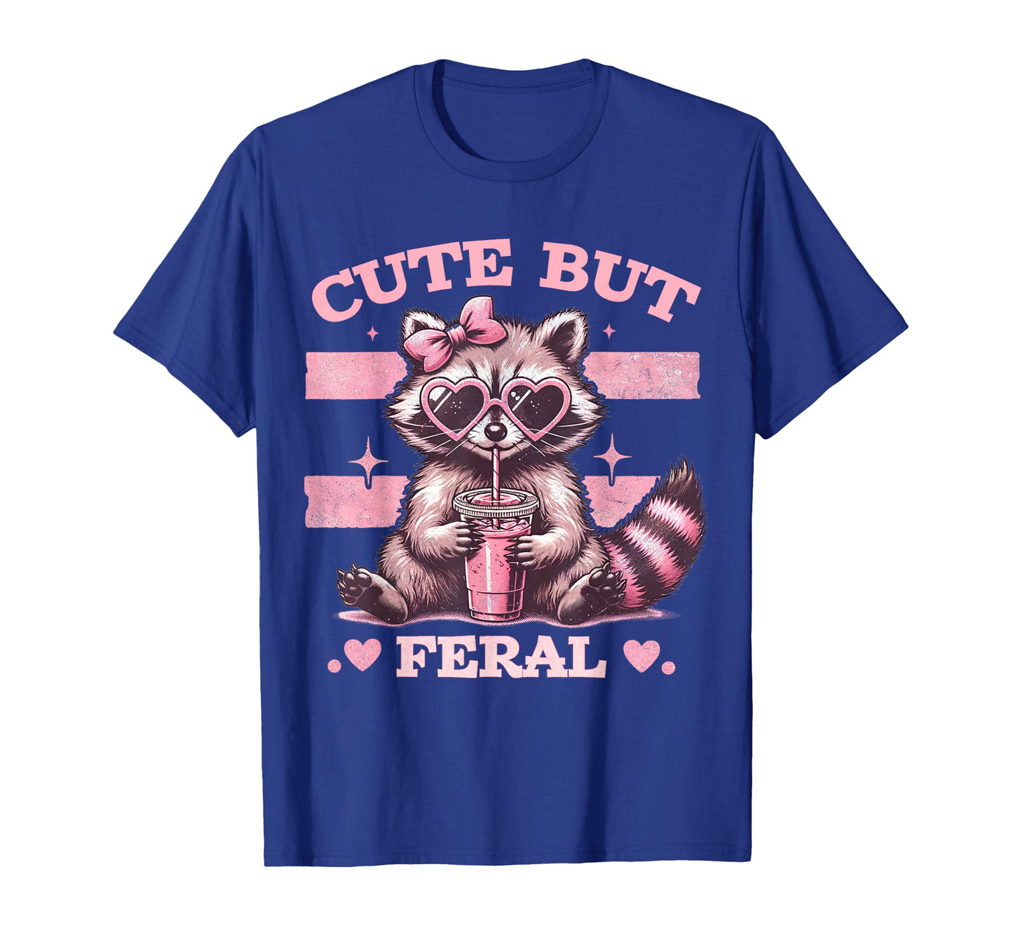 Raccoon Cute But Feral Toddler Funny Animal Gifts vintage T-Shirt