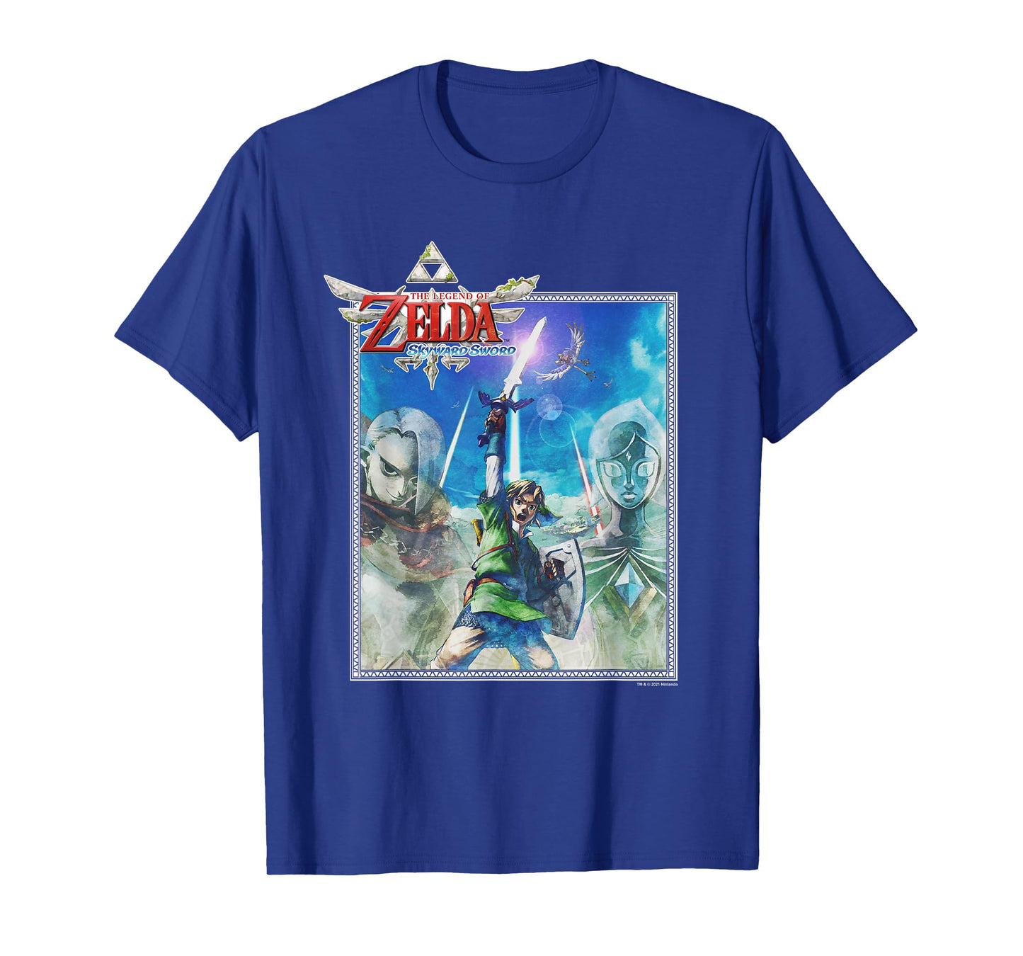 The Legend of Zelda The Skyward Sword Hyrule Poster T-Shirt