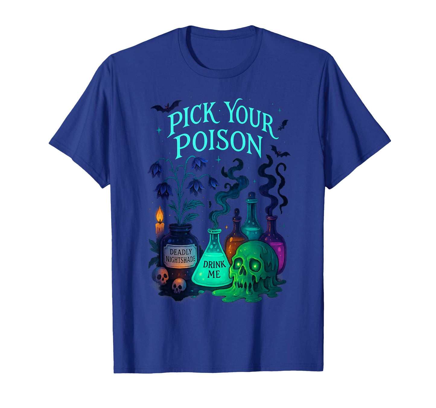 Pick Your Poison Vintage Princess Halloween T-Shirt
