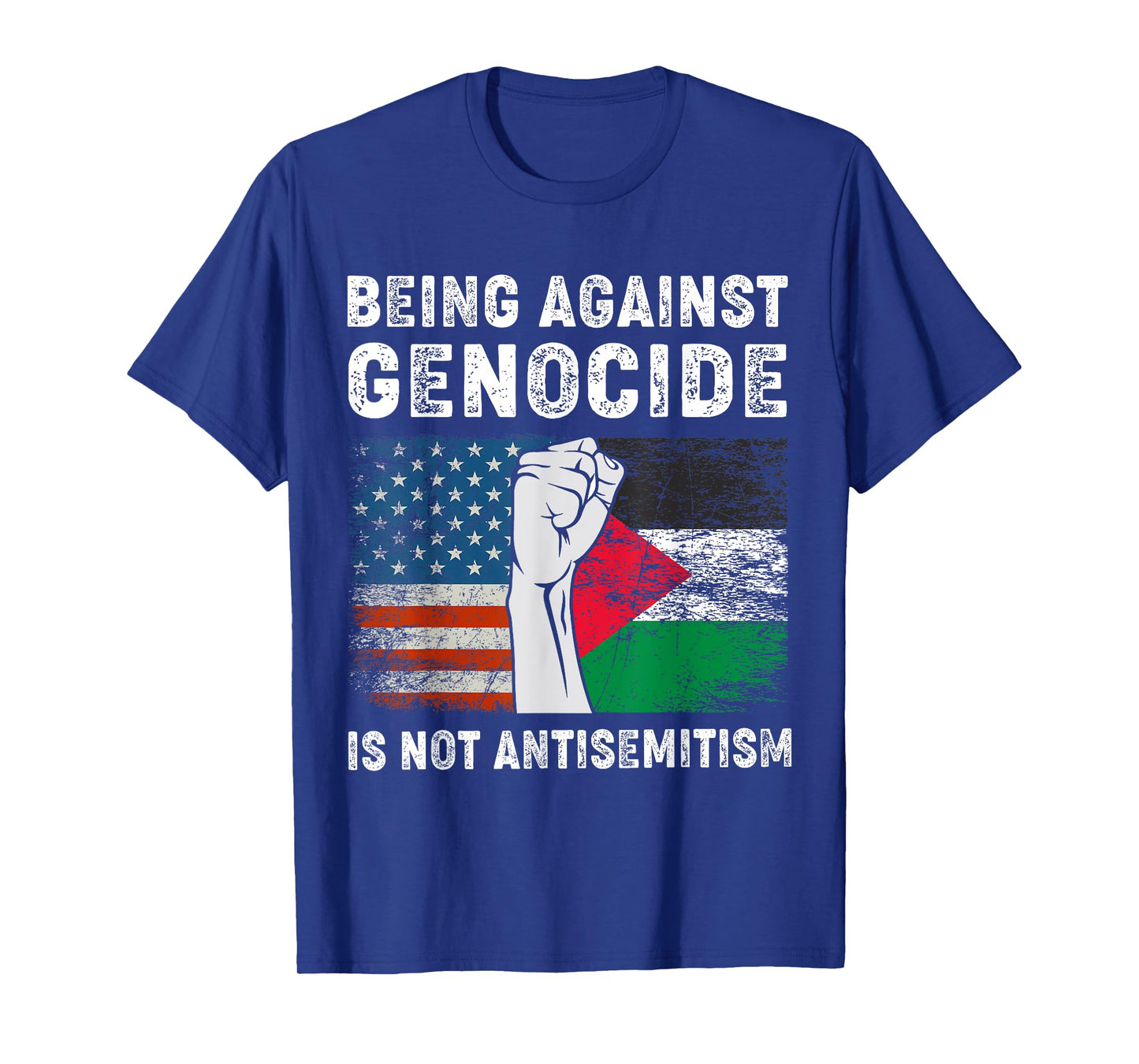 Being Against Genocide Is Not Antisemitism Support Palestine T-Shirt