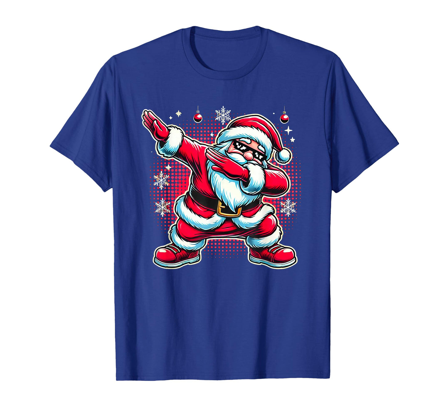 Dabbing Santa Claus Funny Christmas Boys Kids Girls Xmas Dab T-Shirt