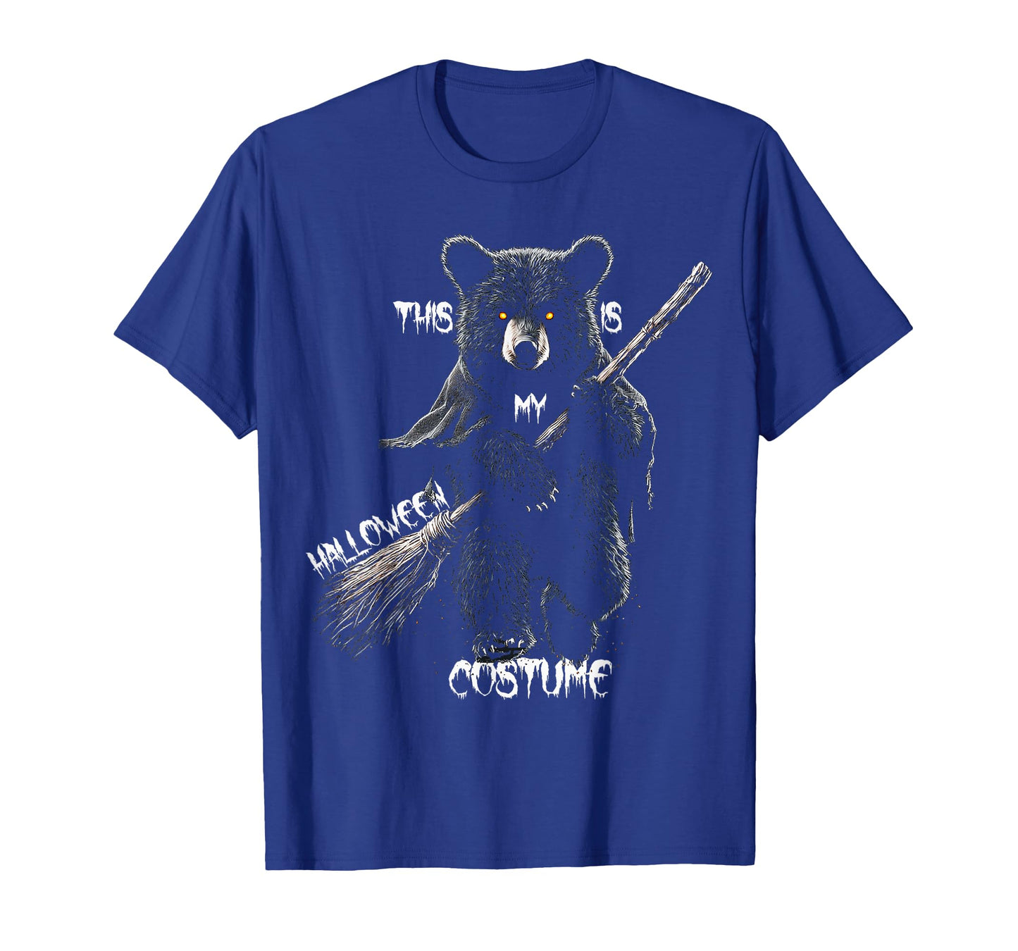 This is My Halloween Costume Bear Witch Spooky T-Shirt