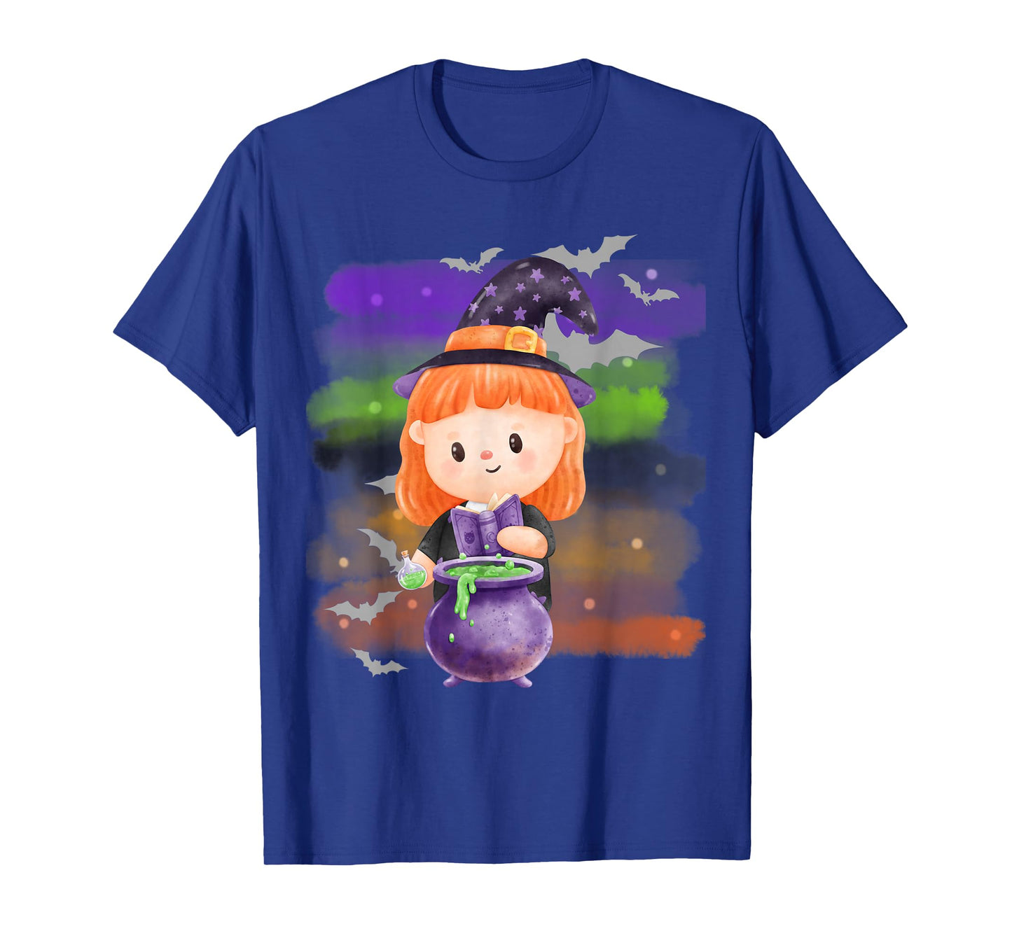 Cute Little Witch Halloween Spells Spooky Season T-Shirt