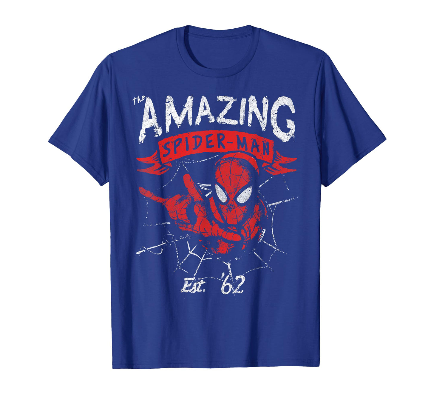Marvel The Amazing Spider-Man Grunge Graphic T-Shirt T-Shirt