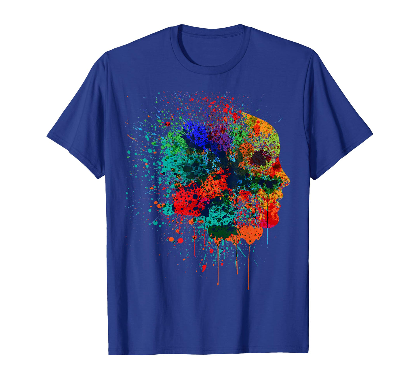 Pretty Fall Color Paint Splatter Women Men Kids T-Shirt