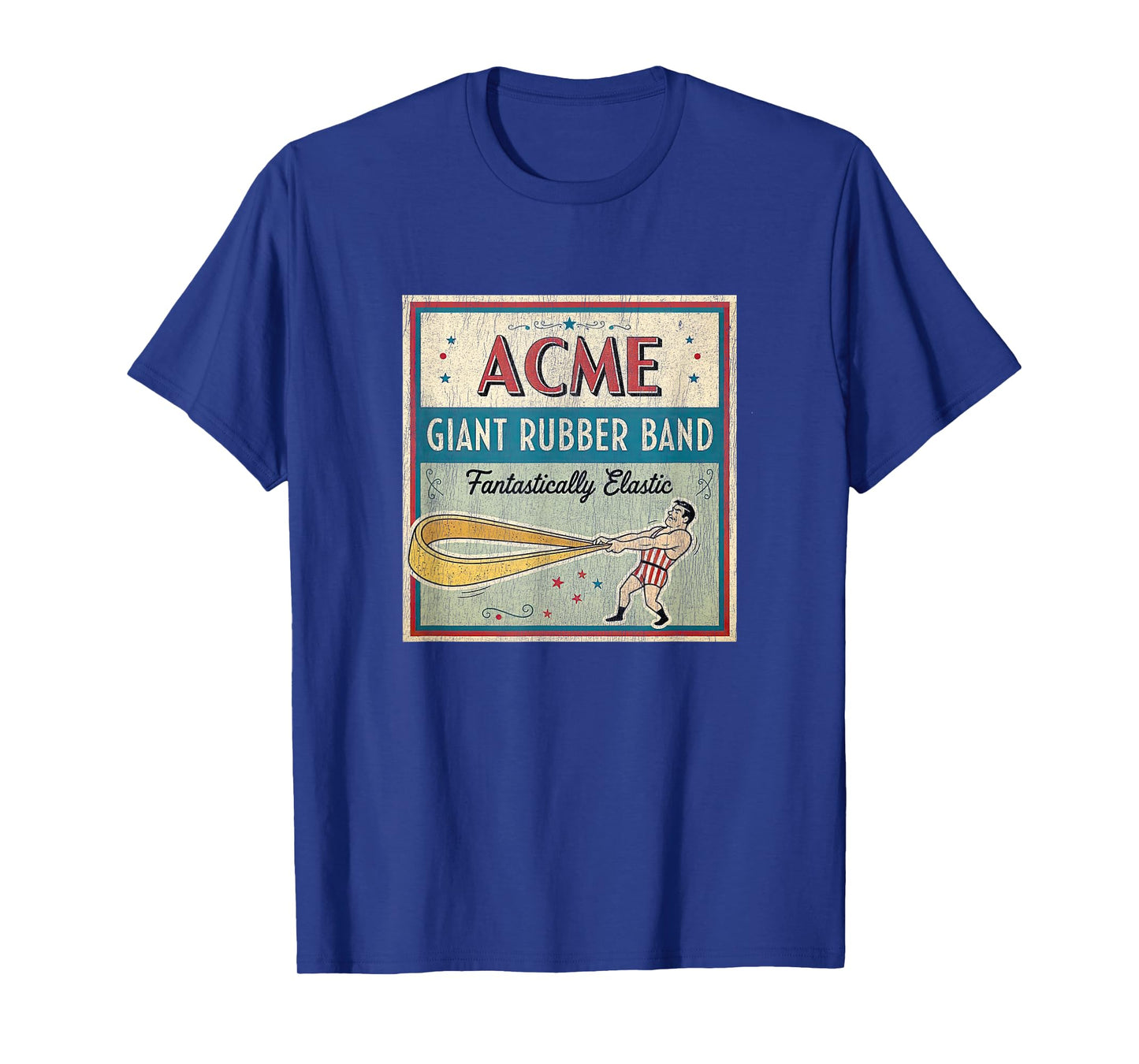 Acme Giant Rubber Band | Vintage Cartoon Saturday Morning T-Shirt