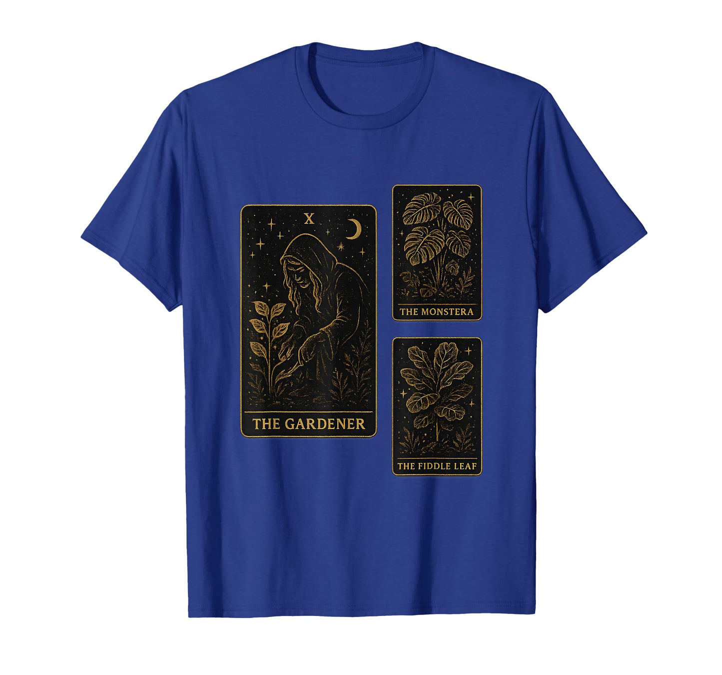 The Gardener Tarot Card Witchy Plant Dad Gardening Mystical T-Shirt