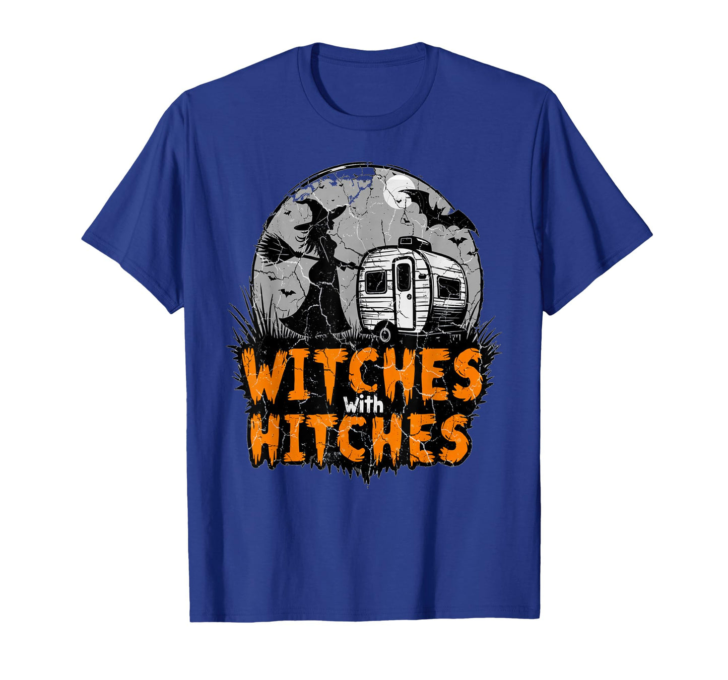 Witches with Hitches Funny Halloween Camping Witches T-Shirt