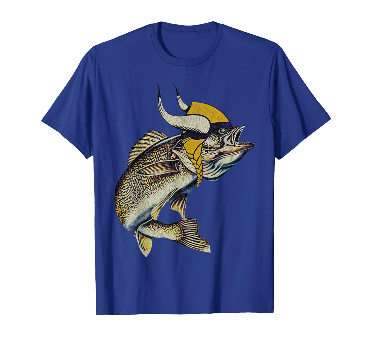 Retro Vintage Minnesota Walleye Fishing Lake Walleye Fishing T-Shirt