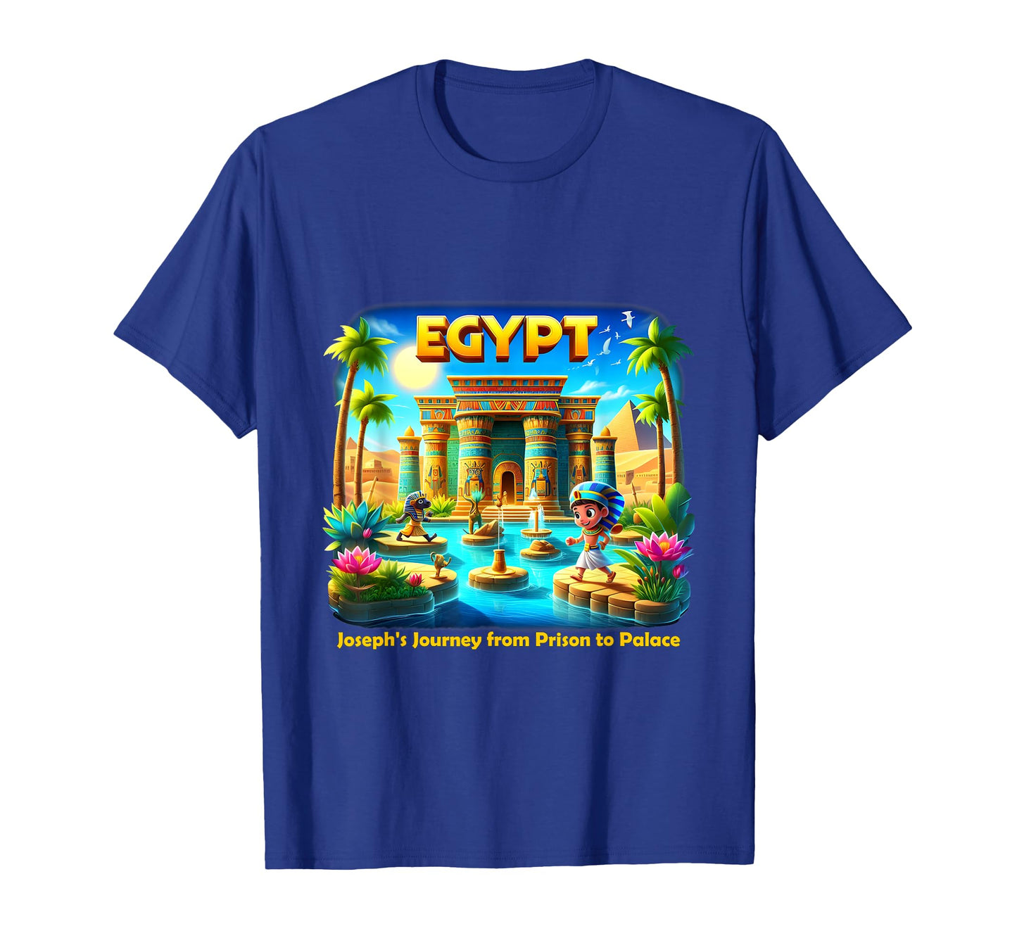 VBS 2025 Camp Youth Trip Egypt Adventure Kids T-Shirt