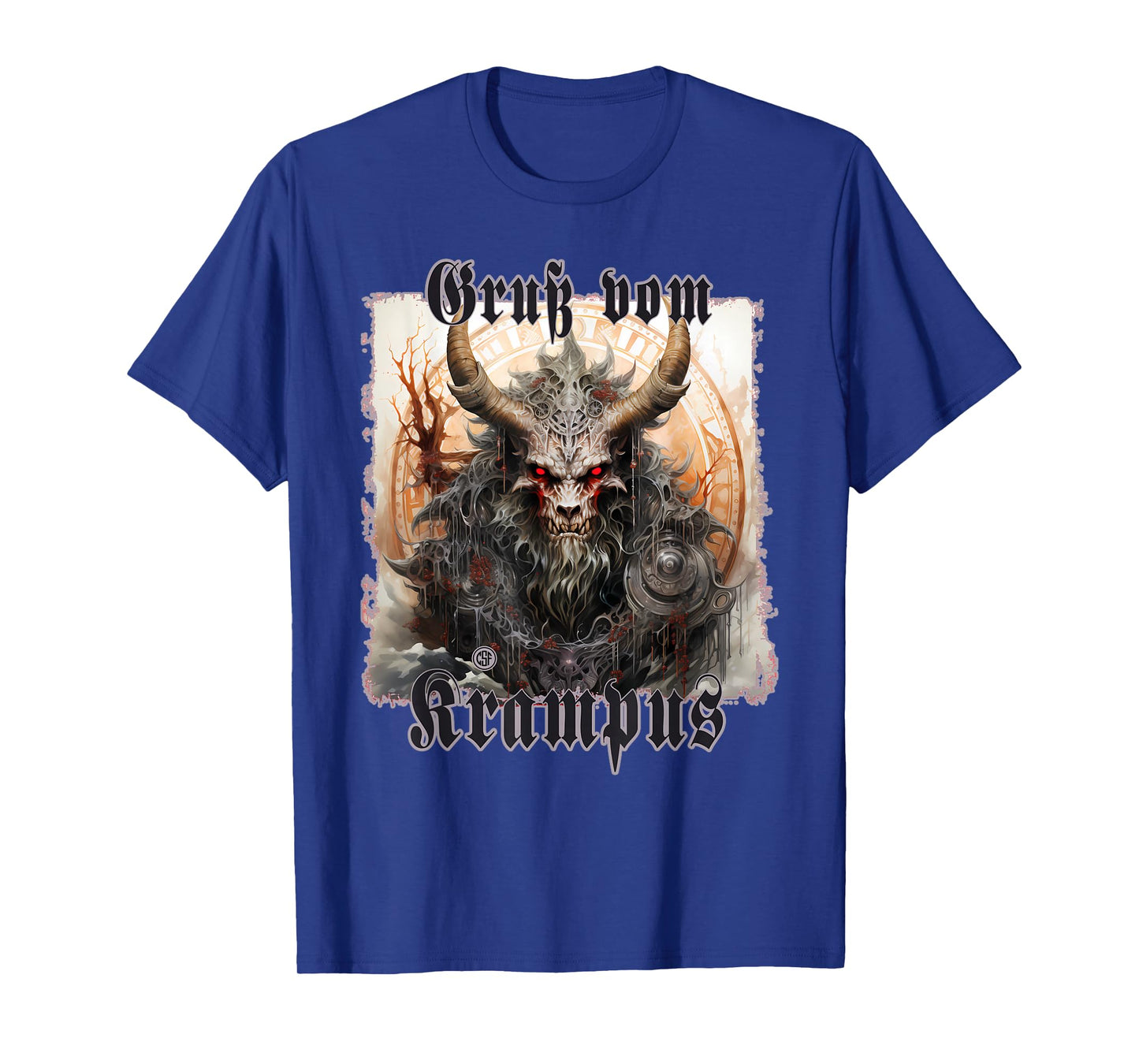 Greeting from Krampus Christmas Legend Figure T-Shirt