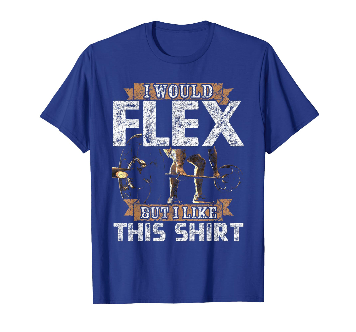 I Would Flex But I Like This Shirt Men For Workout Lovers T-Shirt