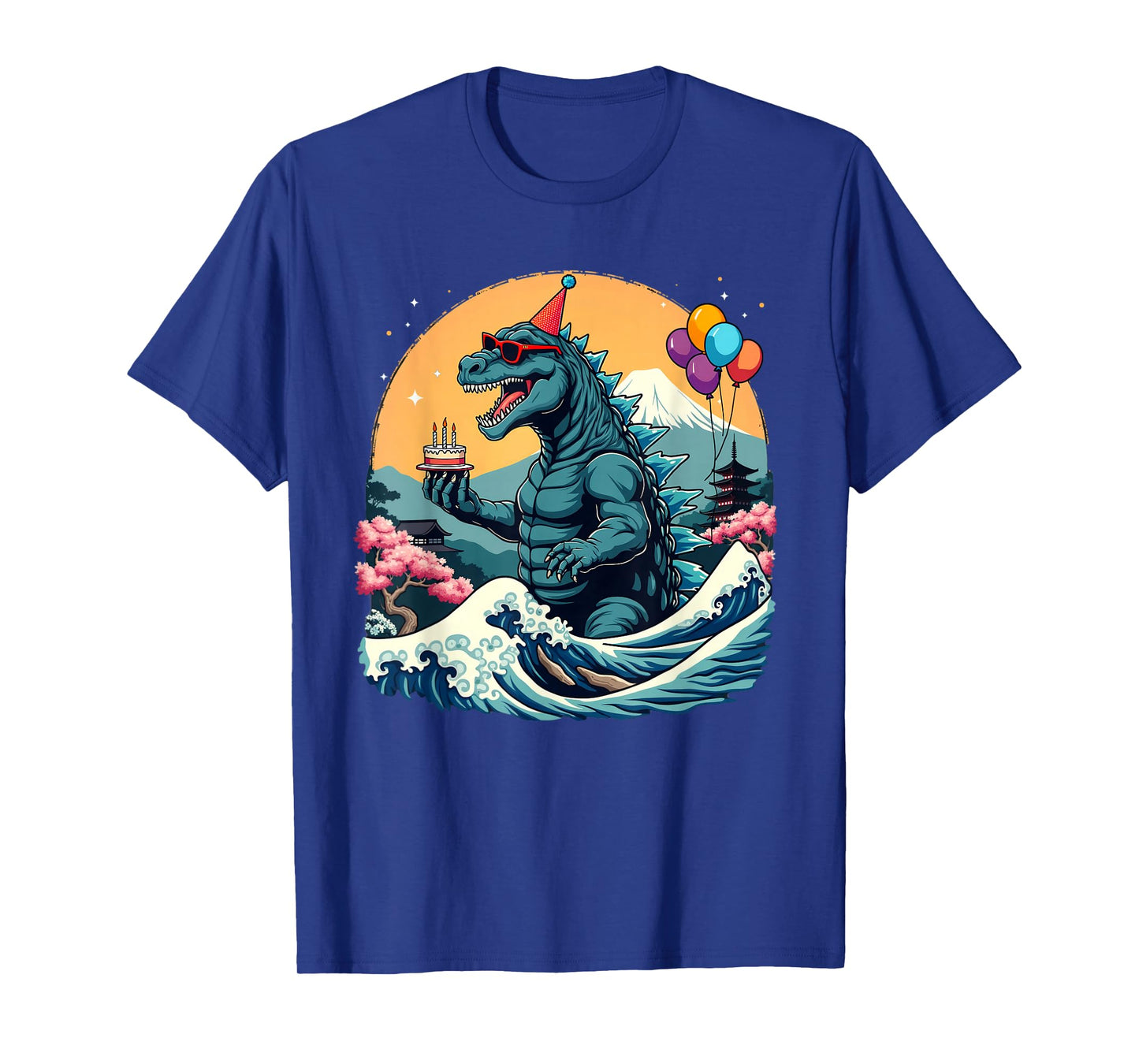 Kaiju Birthday Japan Monster Movie Bday Party Decorations T-Shirt