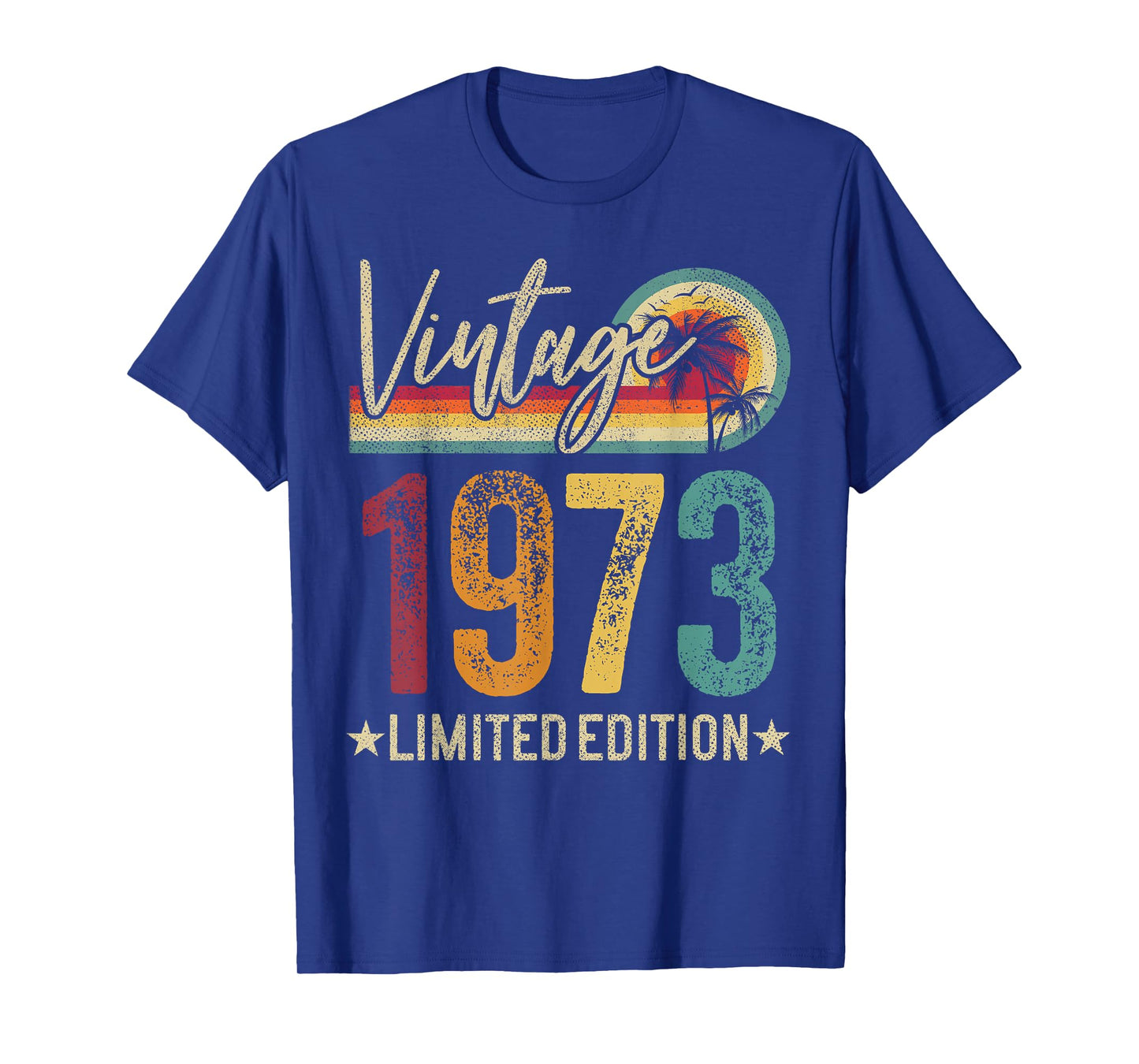 1973 52nd Birthday 52 Years Old Retro Men Women - Vintage T-Shirt