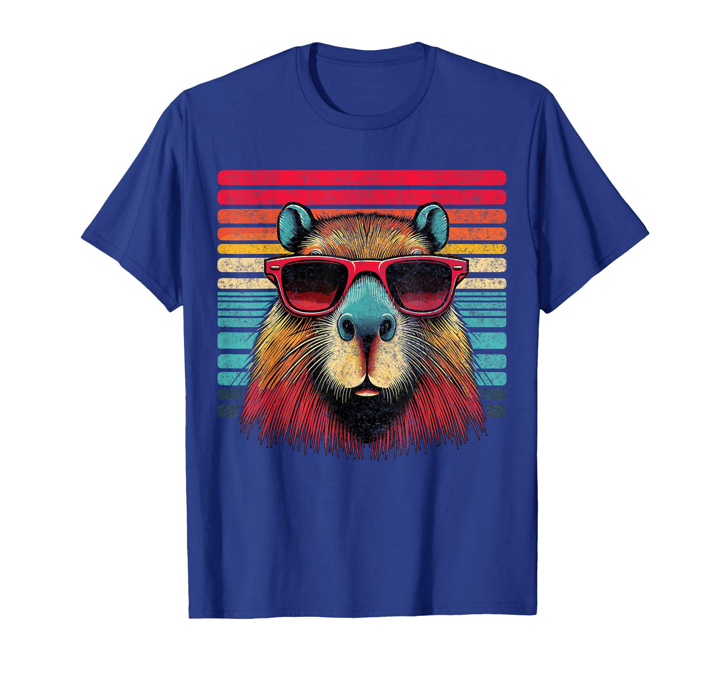 Retro Capybara with Sunglasses T-Shirt