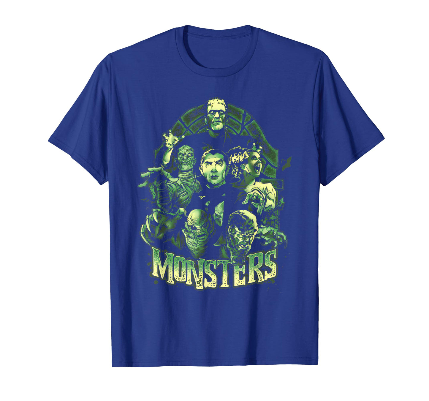 Vintage Funny Monster Mash Frankenstein Horror Movies Lovers T-Shirt