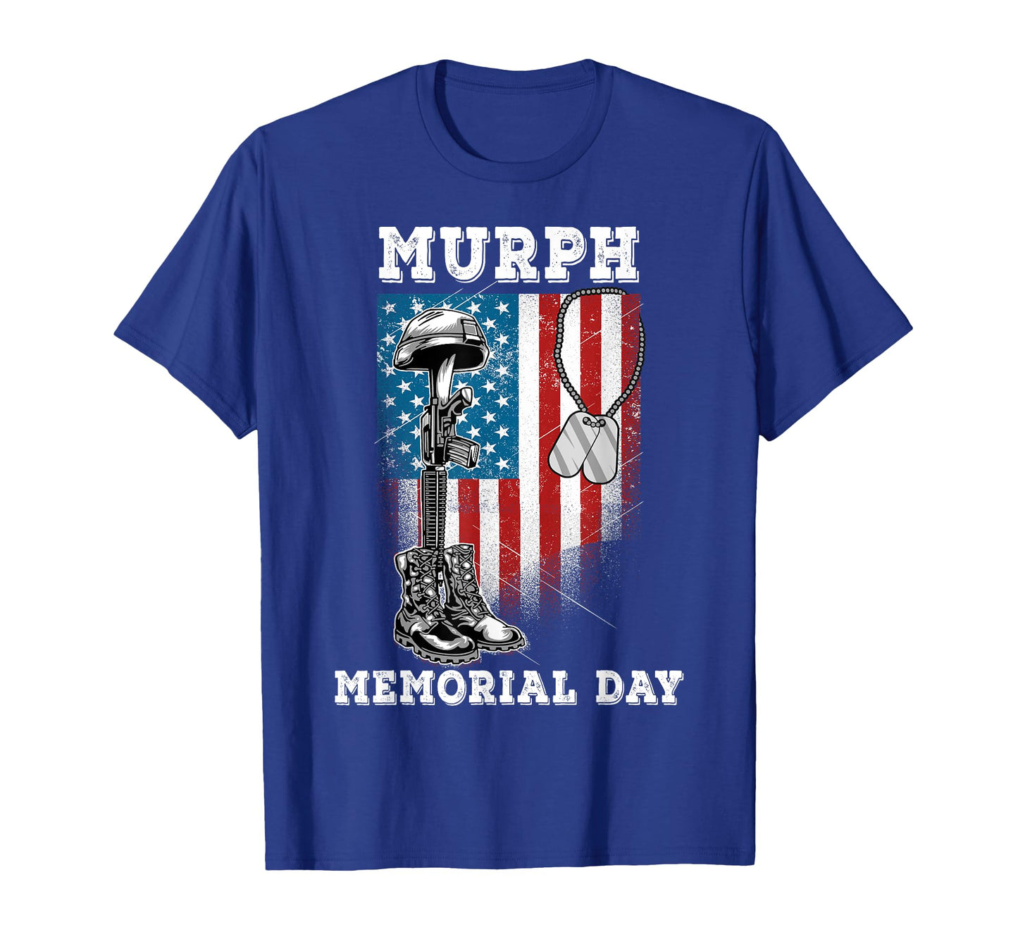 Murph 2021 Workout Challenge American Memorial Day Murph T-Shirt