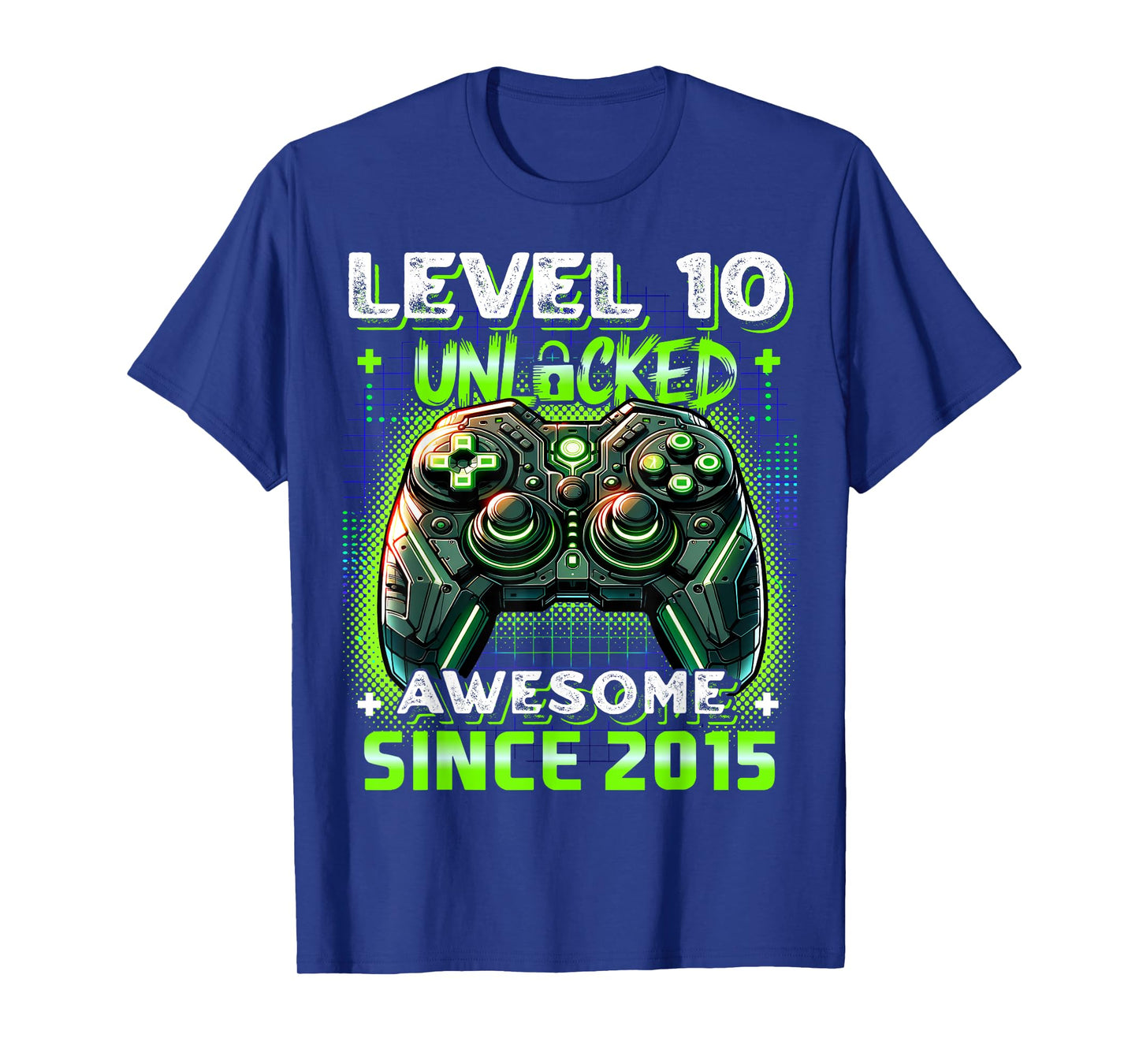10th Birthday Boy Level 10 Gamer 10 Year Video Game Party T-Shirt