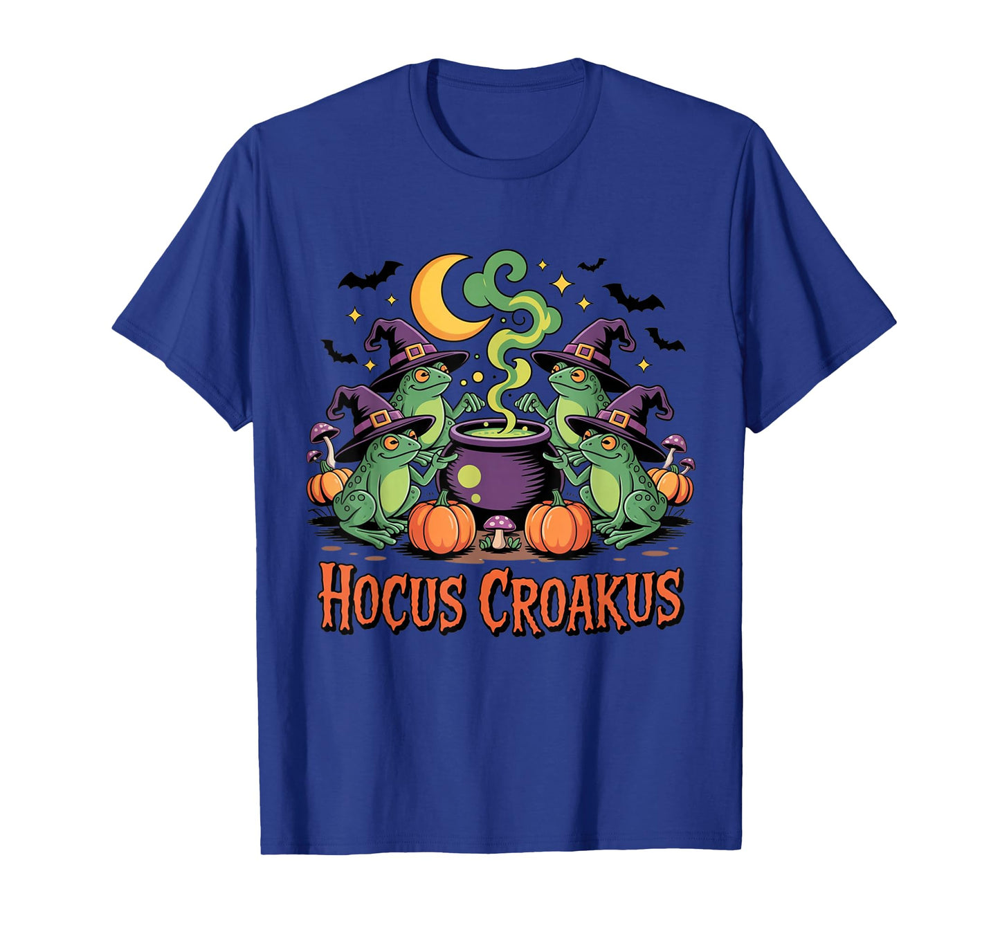 Hocus Croakus Frog Coven Funny Witch Halloween Spooky T-Shirt