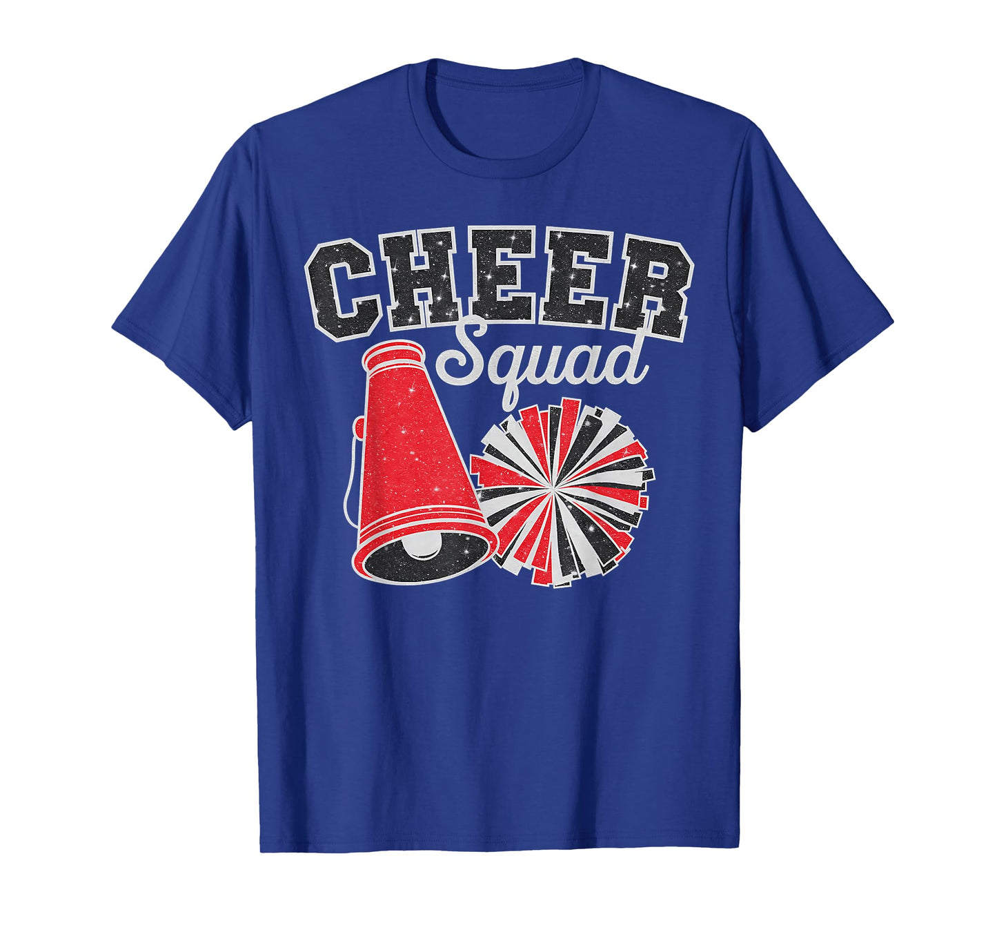 Cheer Squad Funny Cheerleader Cheerleading Red Women Girl T-Shirt
