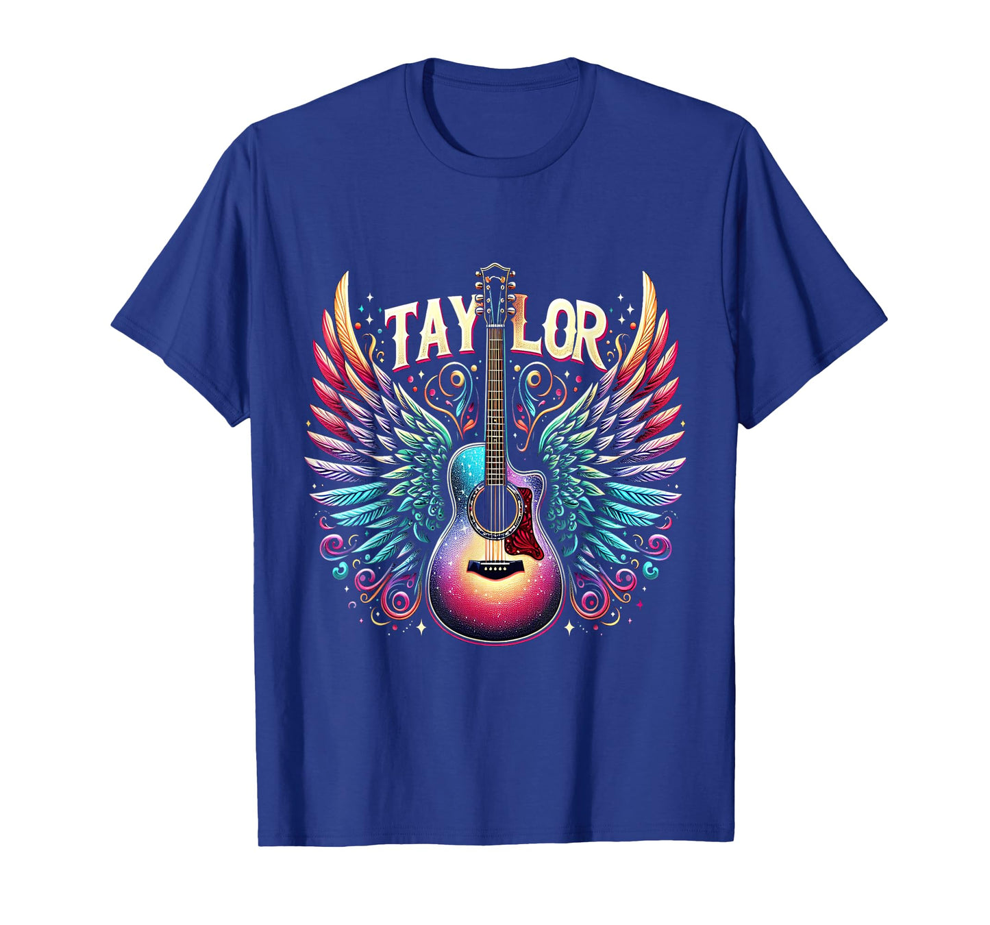Girl Retro Taylor First Name Personalized Groovy 80's T-Shirt