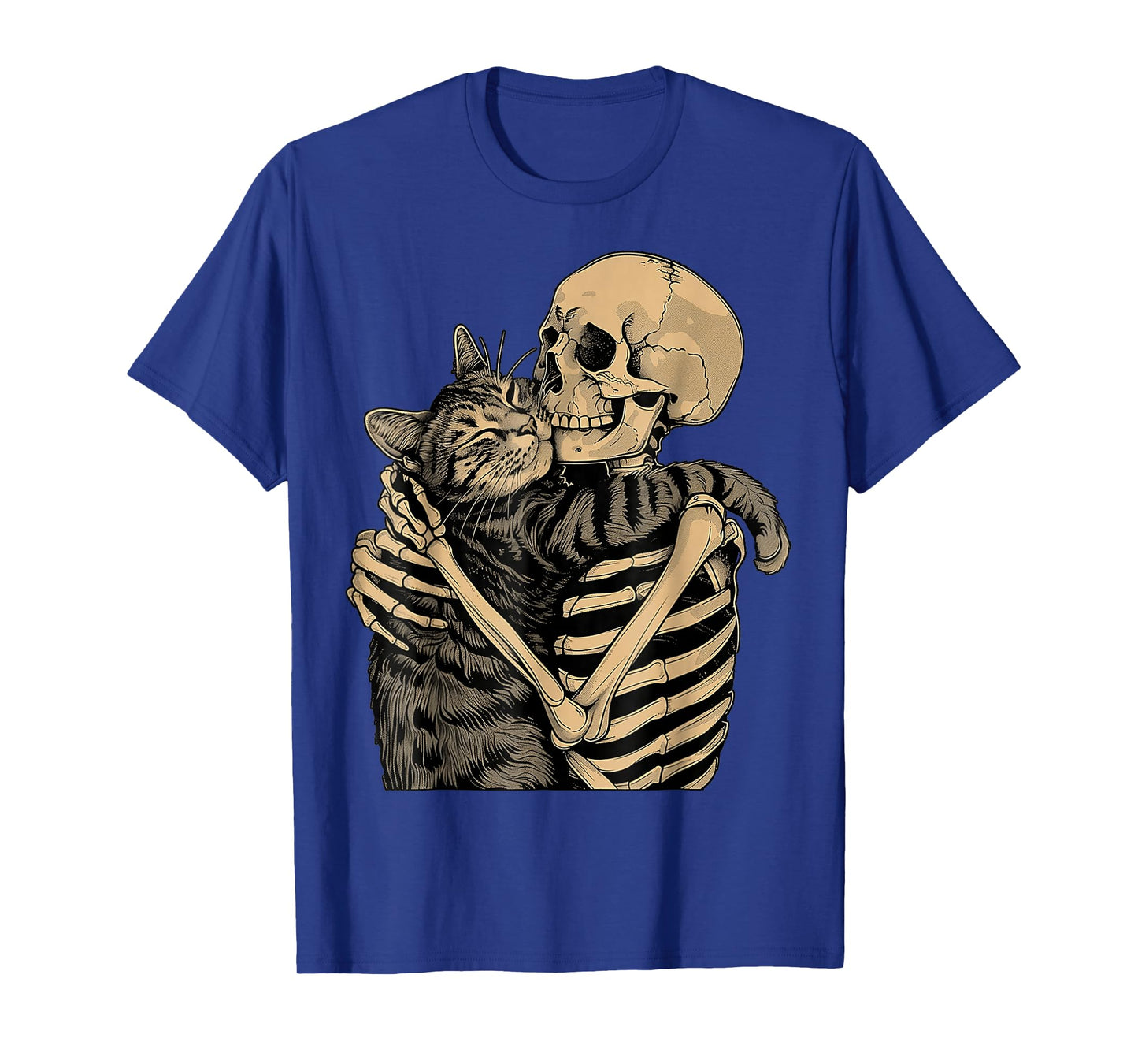 Black cat Halloween cat Pumpkin Boho Floral Fall Spooky cat T-Shirt