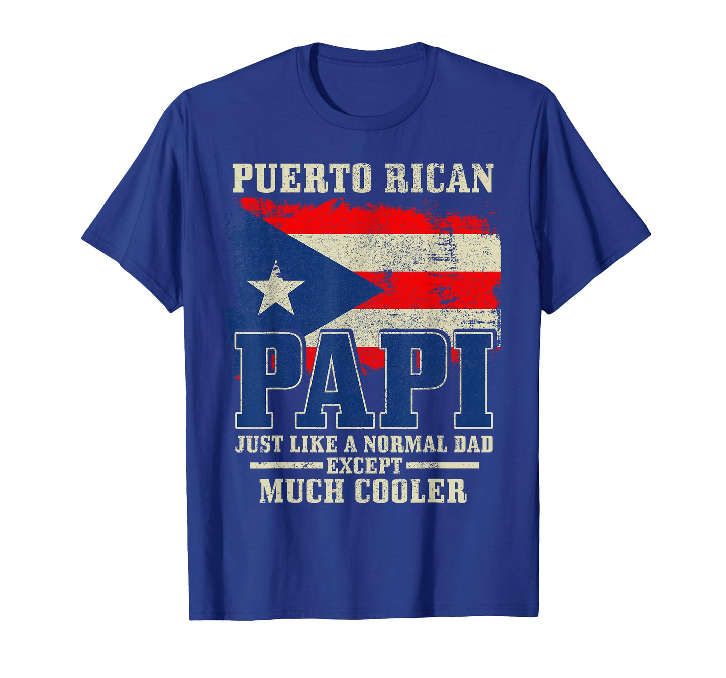 Puerto Rican Papi Dad Puerto Rico Pride Boricua Father's Day T-Shirt