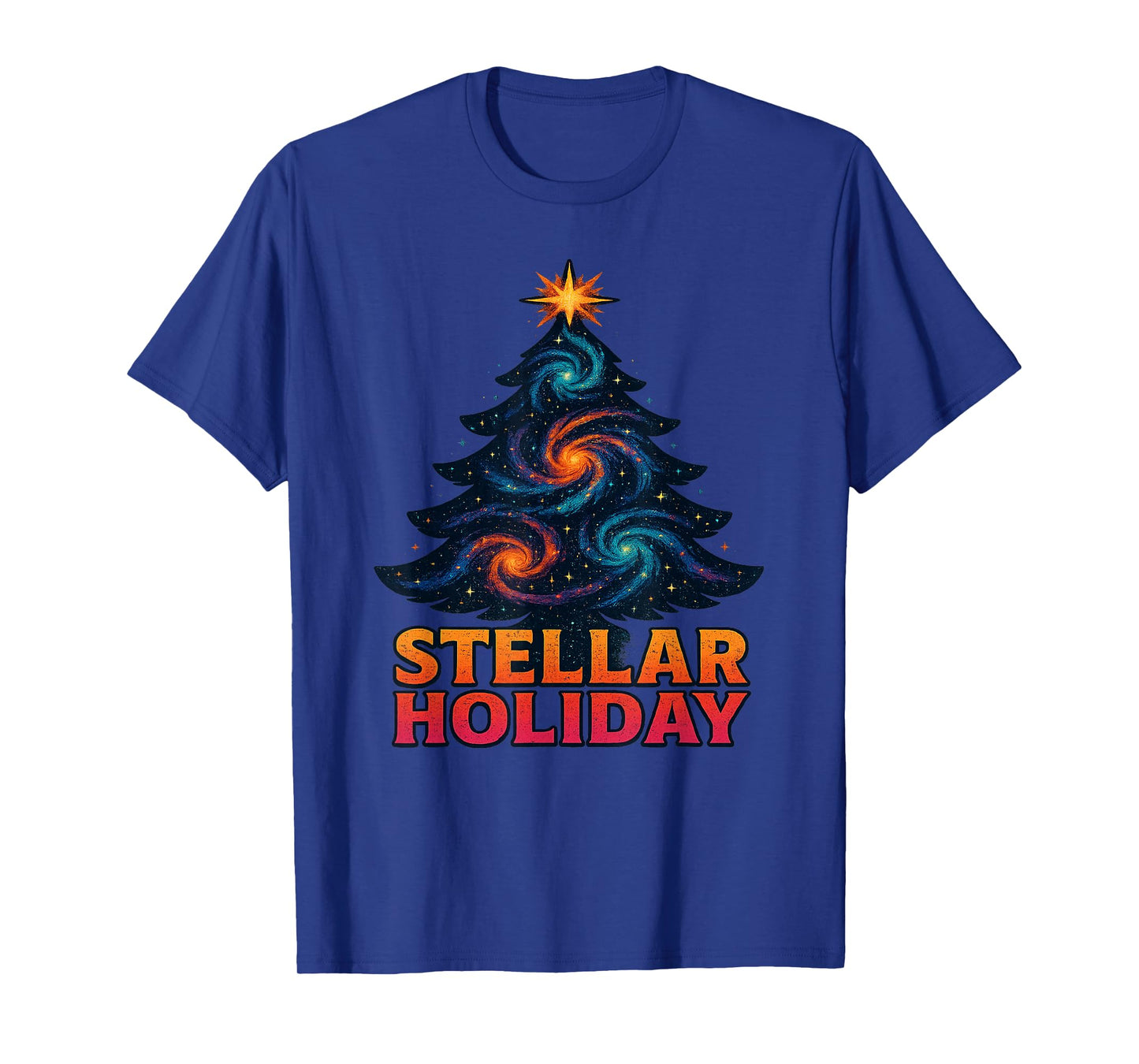 Stellar Holiday Christmas Tree Holiday Season T-Shirt